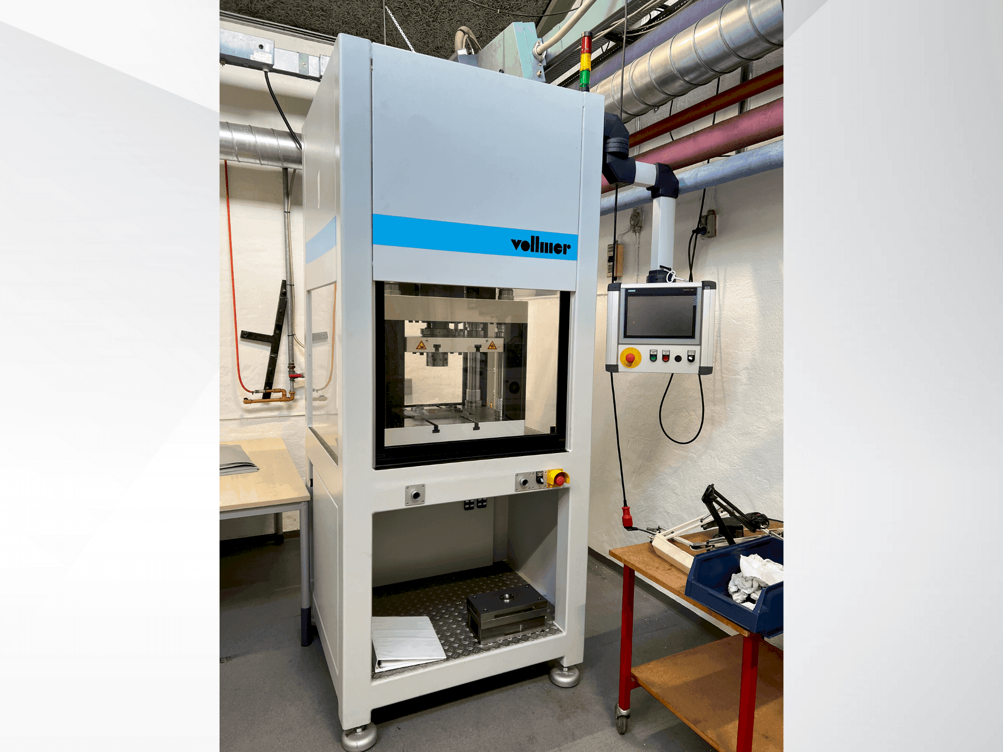 Vista Frontal da VOLLMER W 2506 máquina