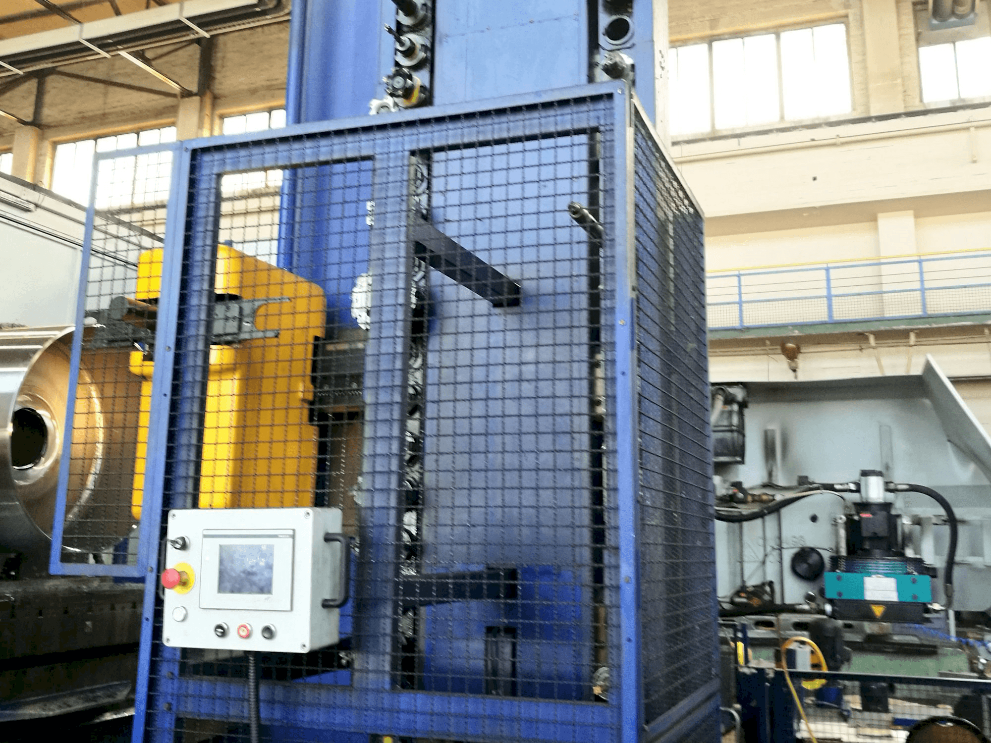 Detalhe da TOS WHN 130 MC máquina