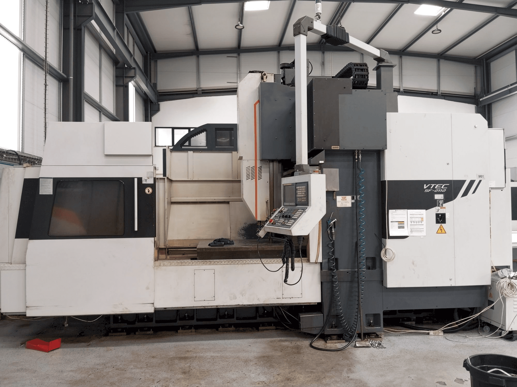 Vista Frontal da Vision Wide VTEC SF-2112 máquina