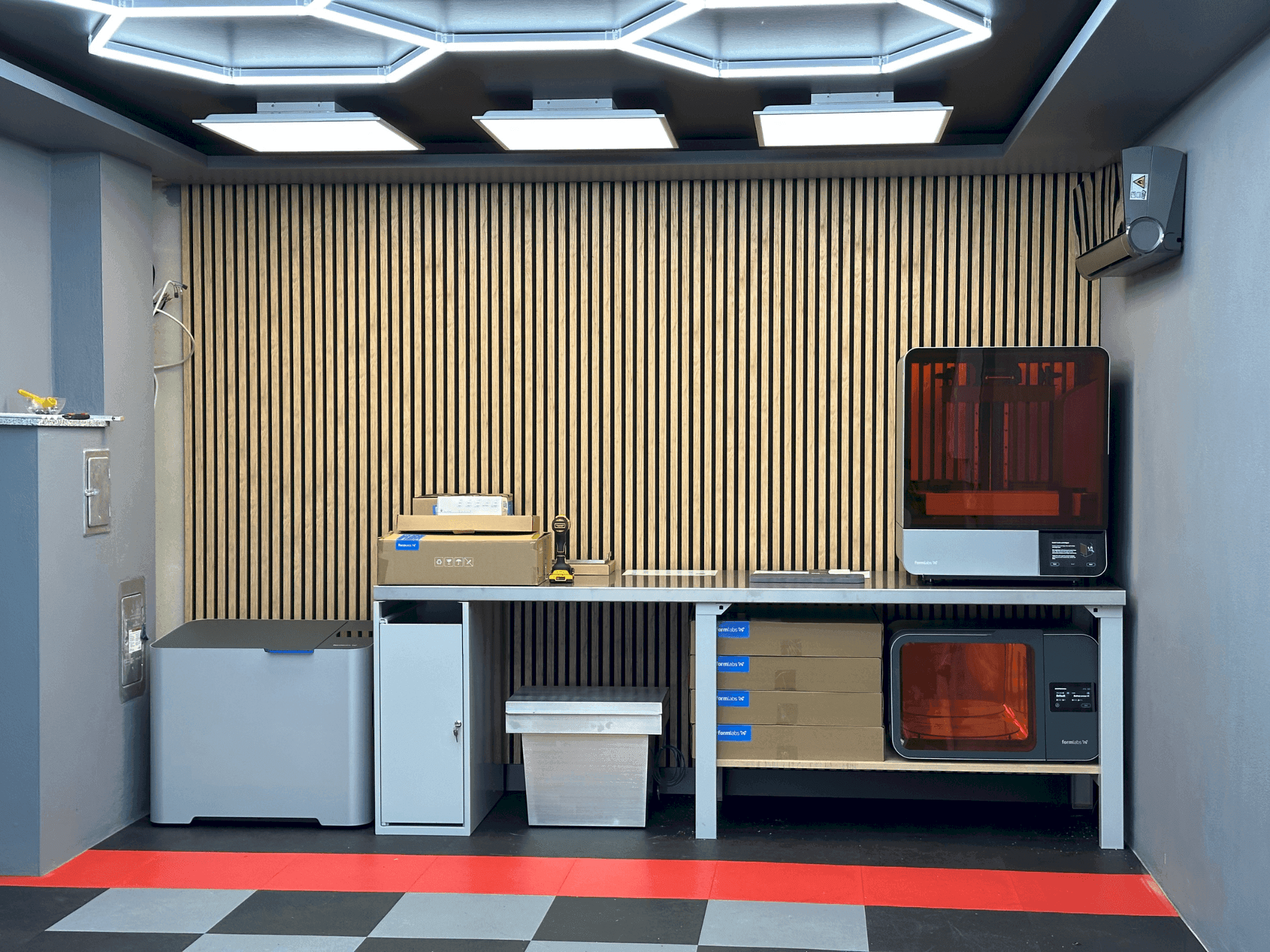 Vista Frontal da FORMLABS 4L máquina