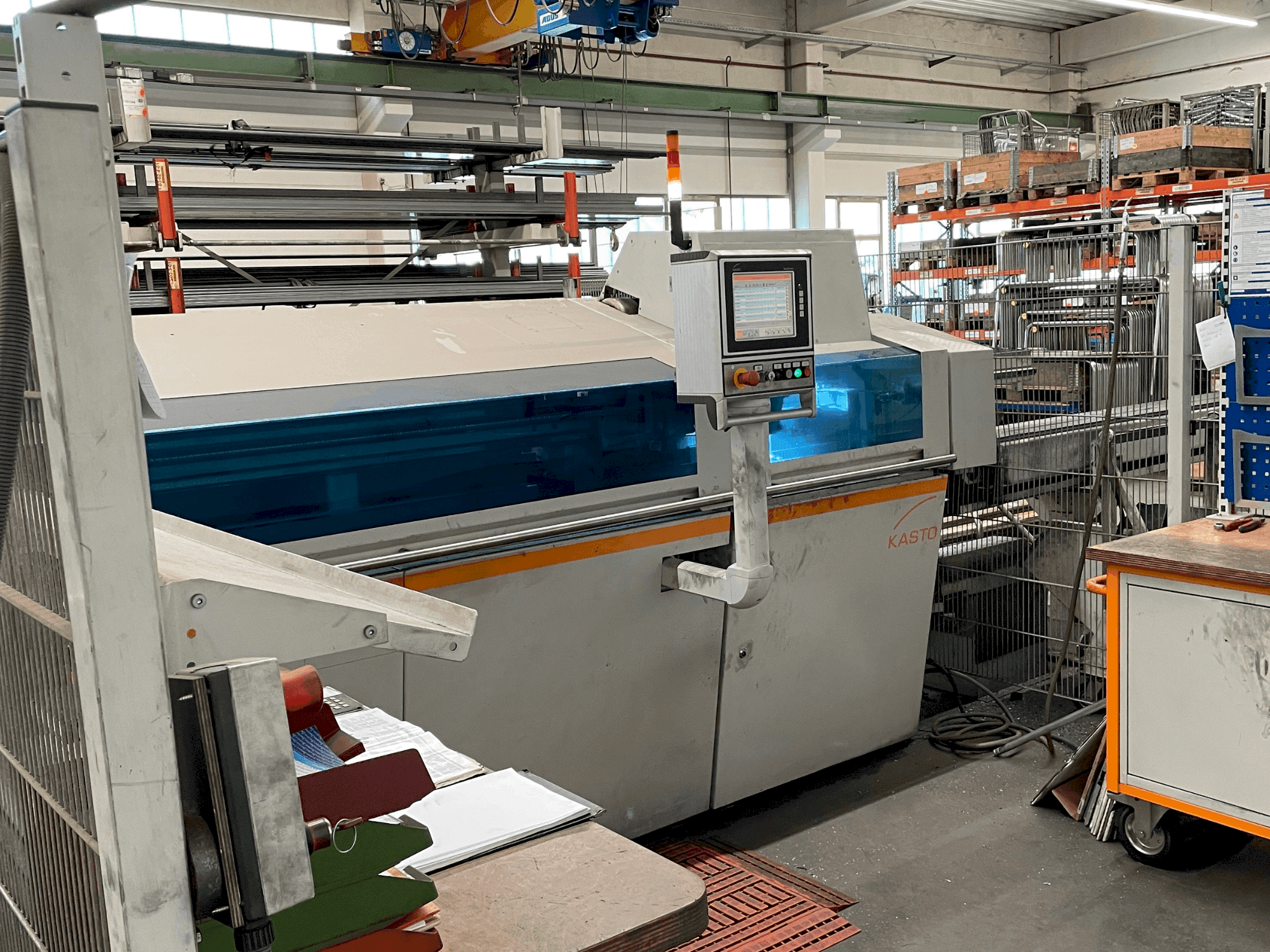 Vista Frontal da KASTO KASTOflex F máquina