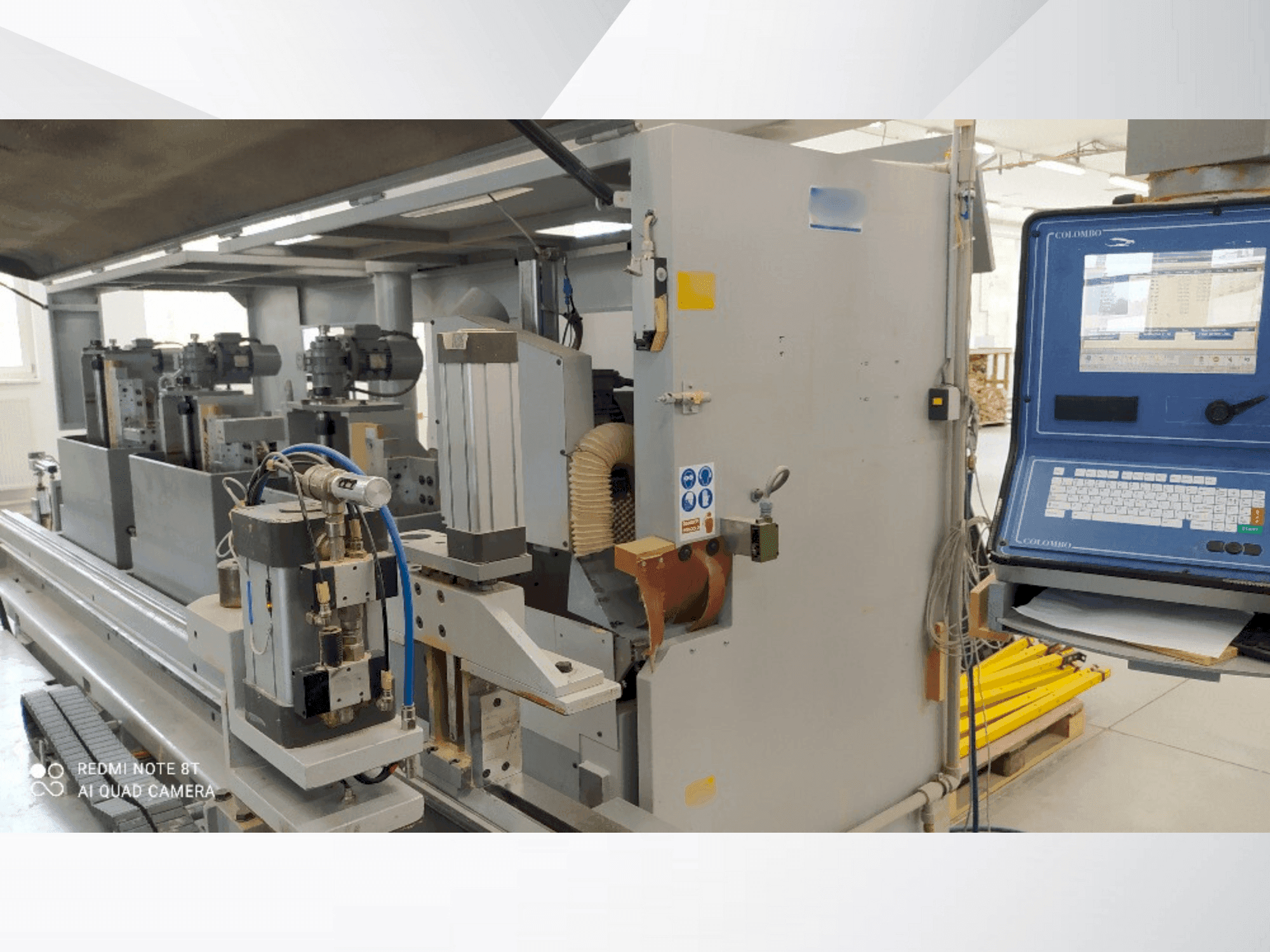 Vista Frontal da Colombo Colombo AM 60 máquina