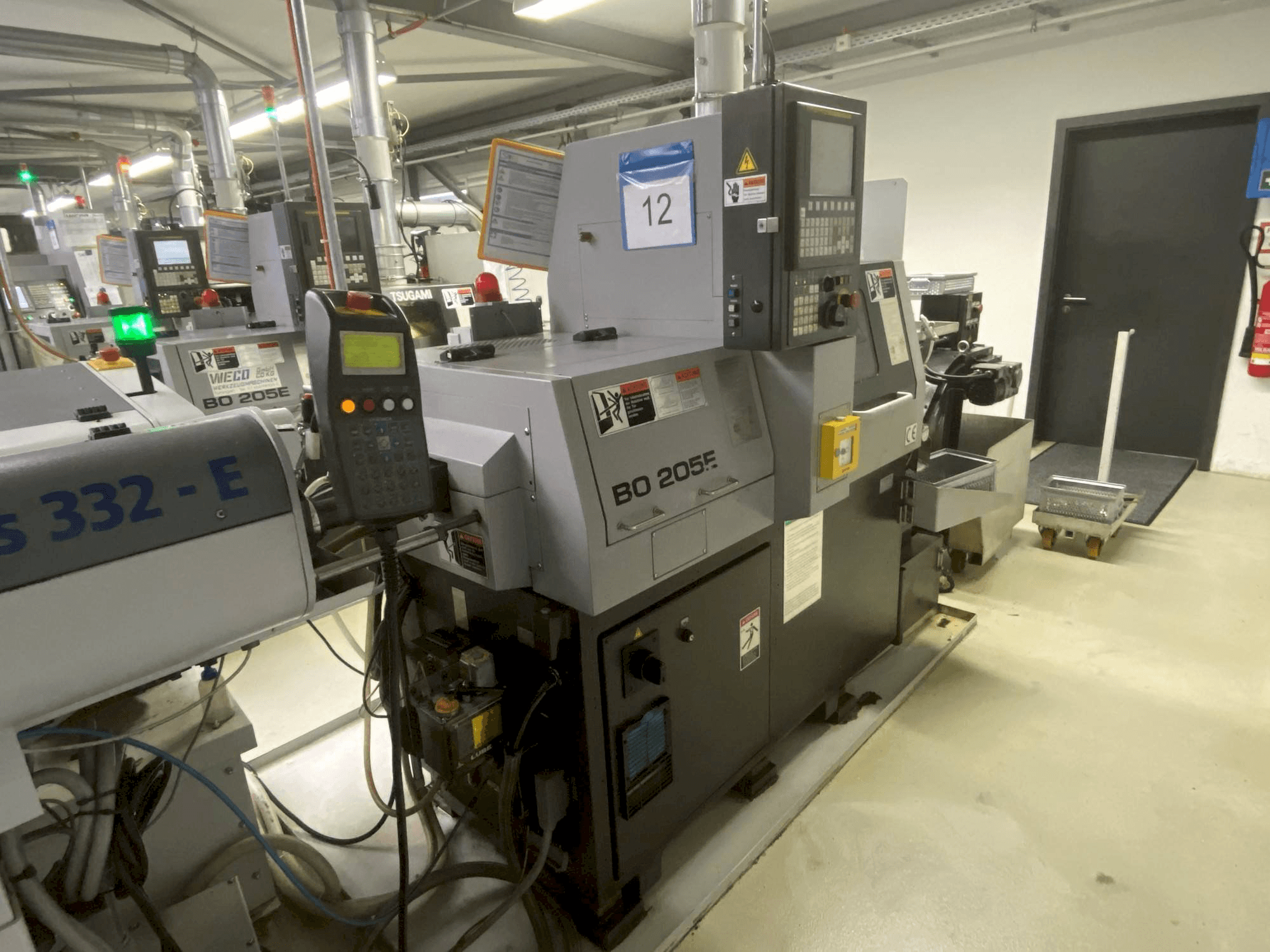 Vista Frontal da TSUGAMI Bo205 Eii máquina