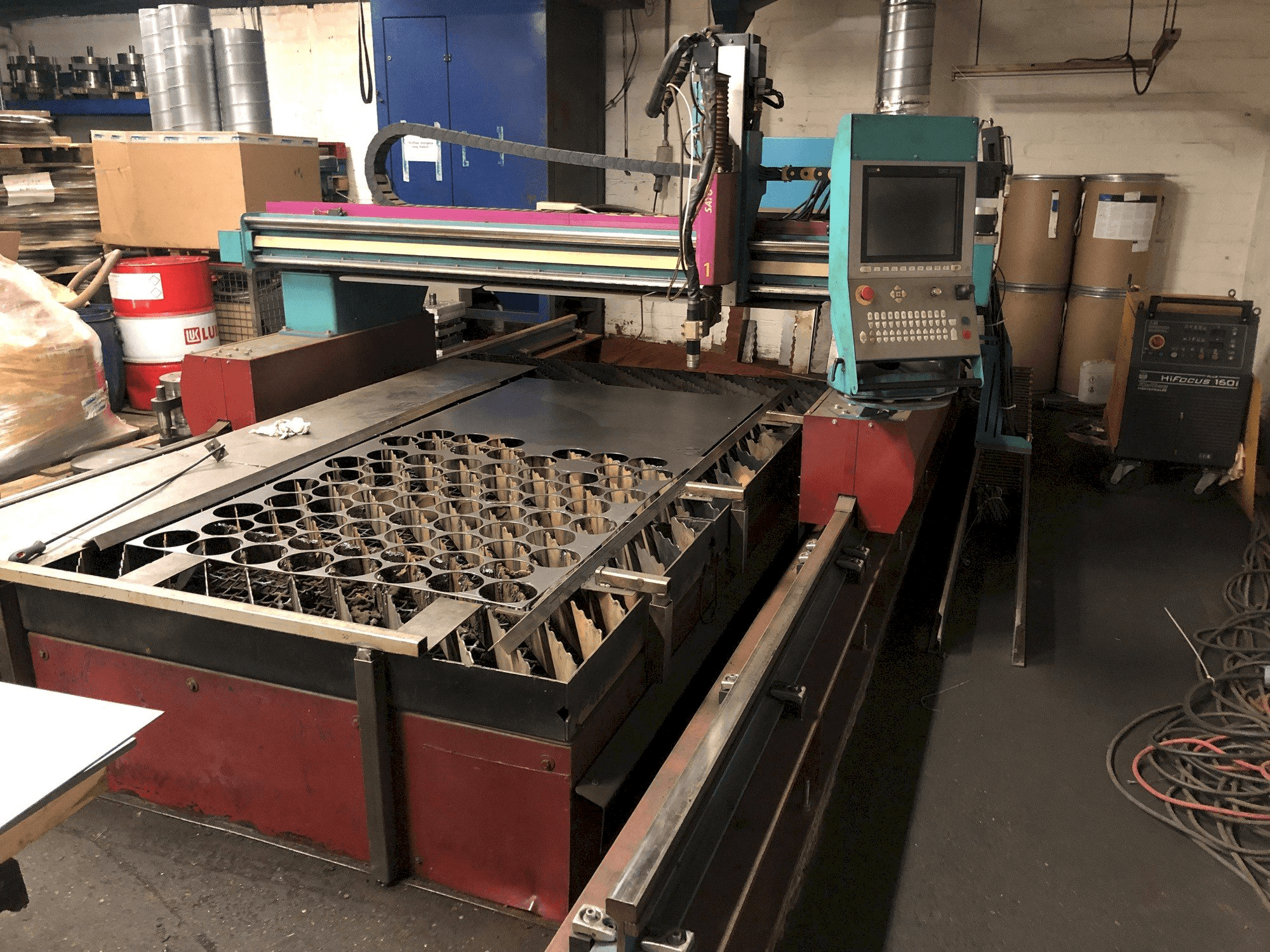 Vista Frontal da SATO Satronik LS2000 máquina