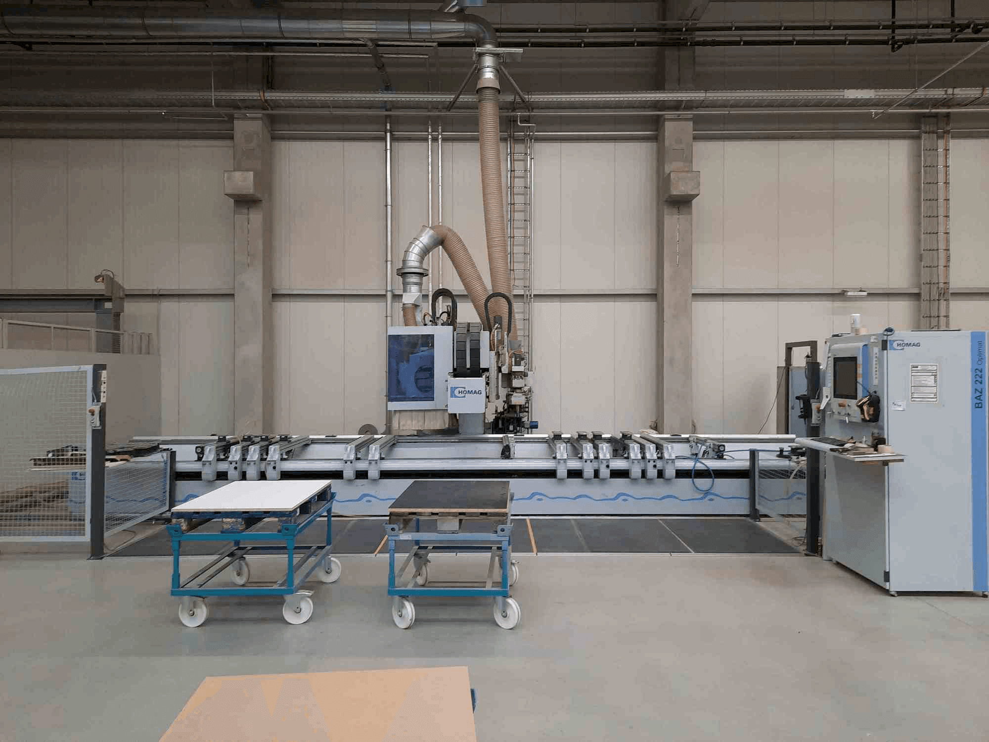 Vista Frontal da HOMAG OPTIMAT BAZ222/60/K máquina