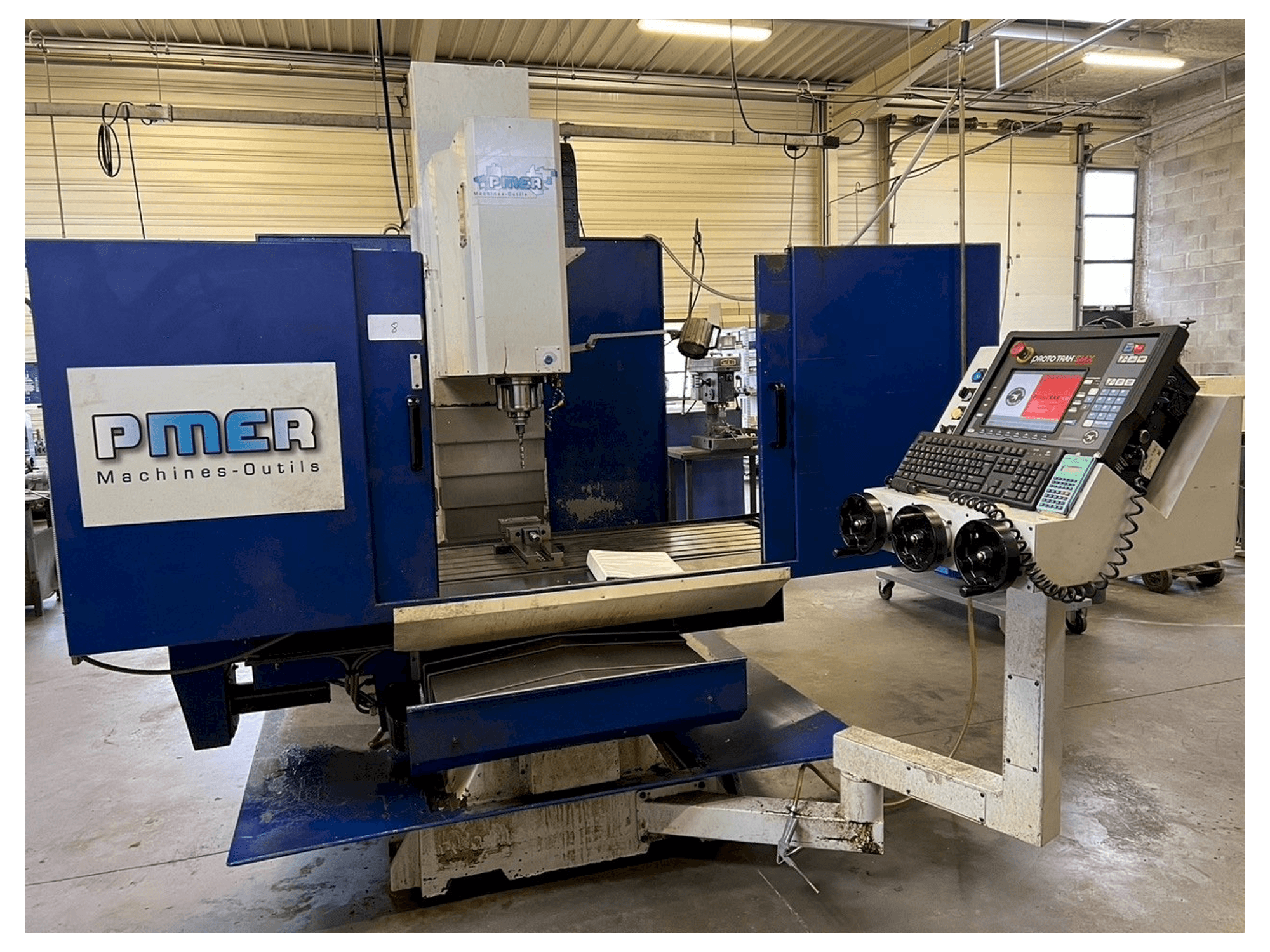 Vista Frontal da PMER S-2473 máquina