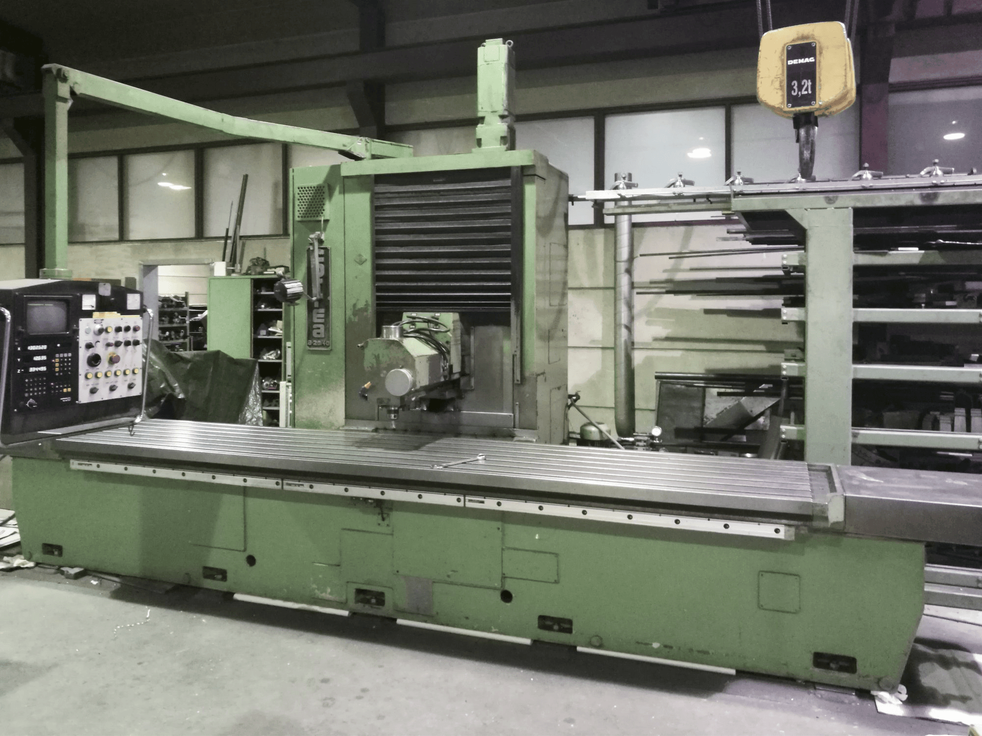 Vista Direita da Correa A-20/40 máquina