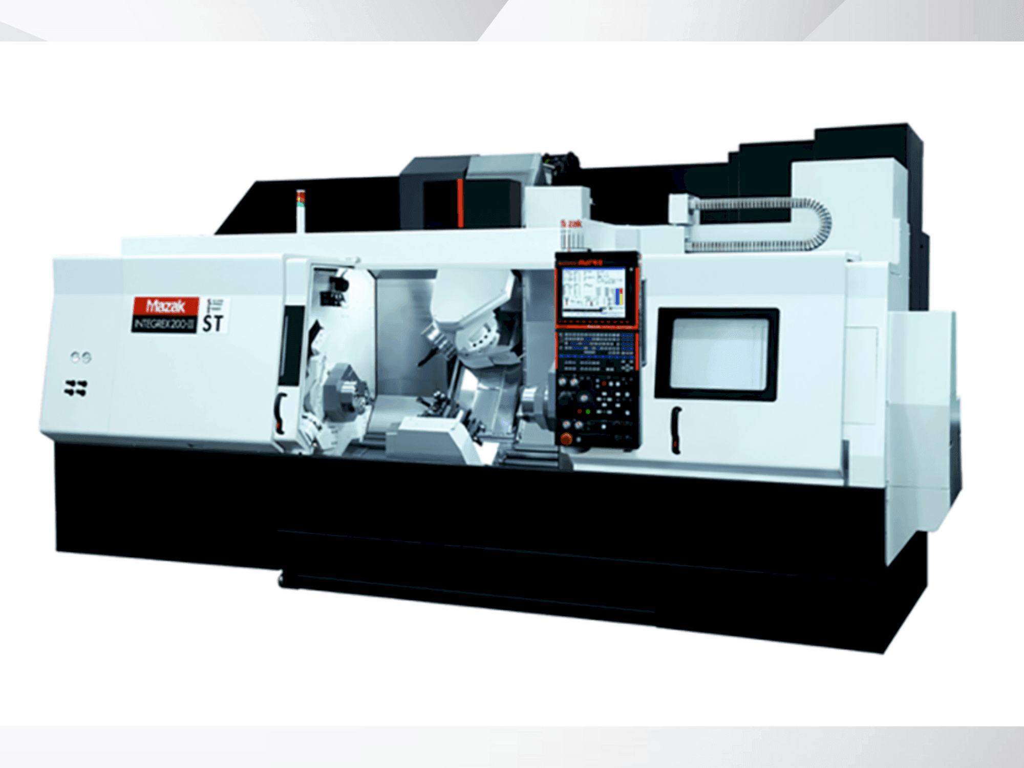 Vista Frontal da Mazak Integrex 200 IV ST máquina