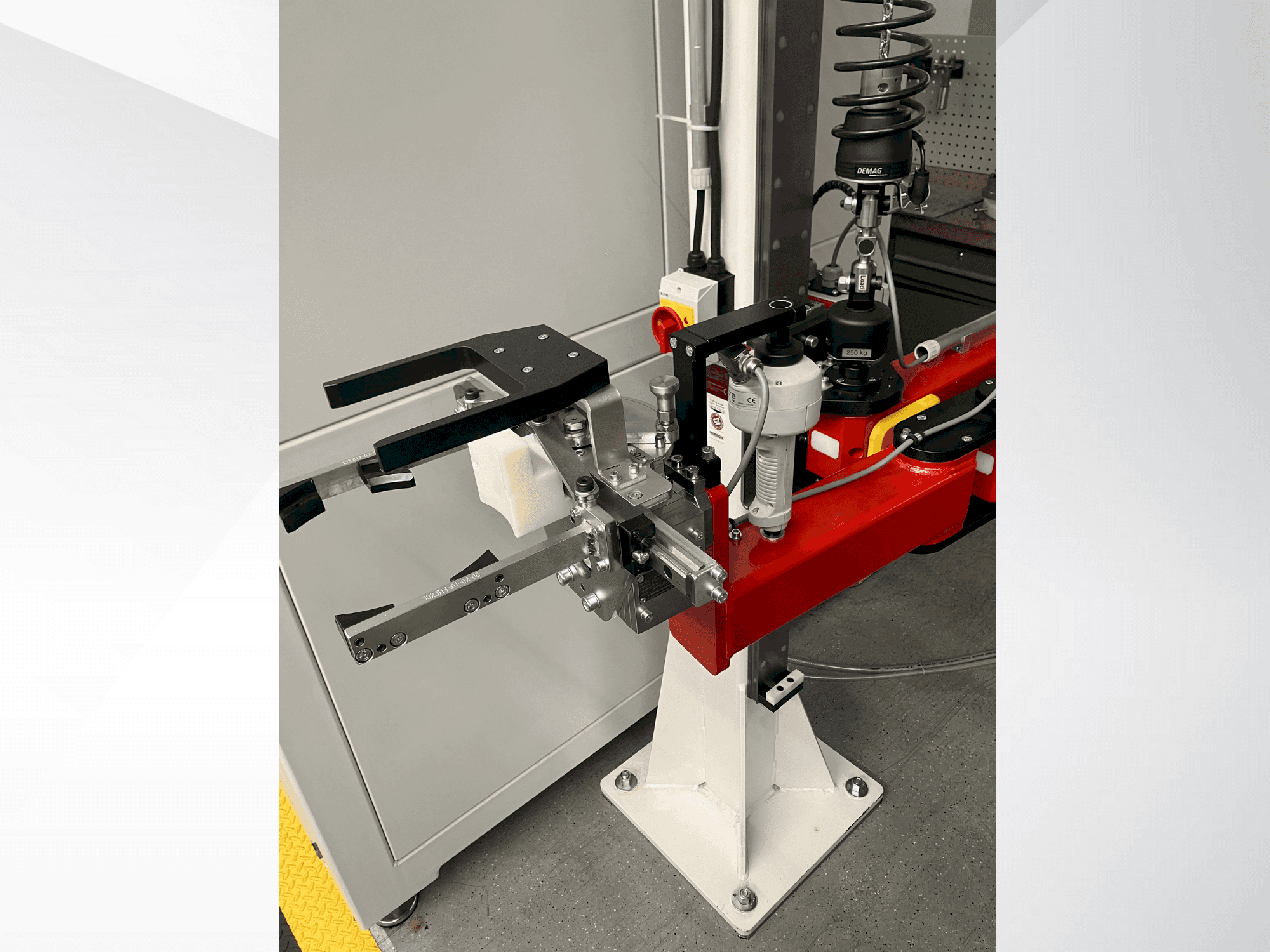 Vista Frontal da MIRECS EasyLift máquina