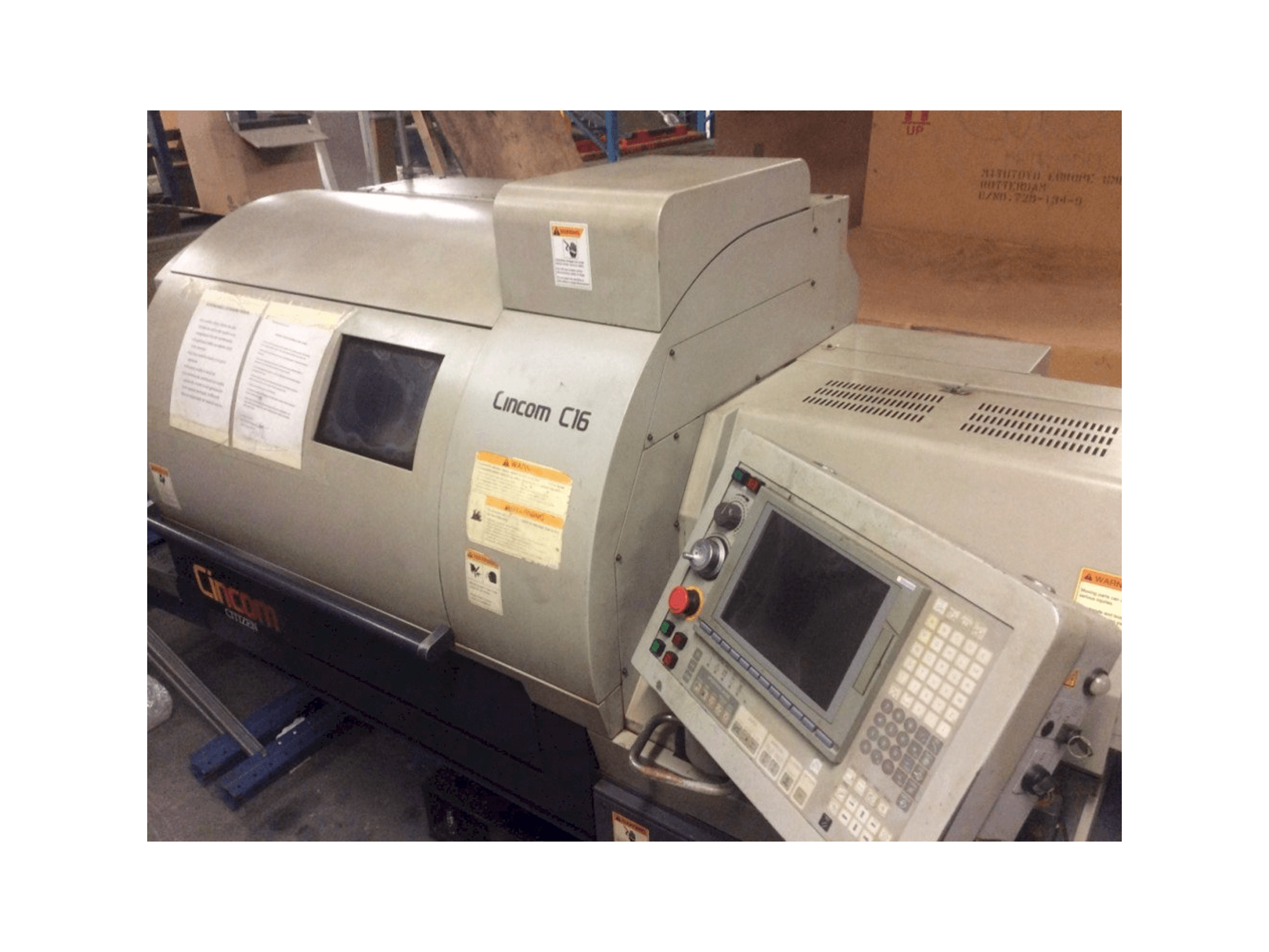 Vista Frontal da Citizen C16 VII máquina