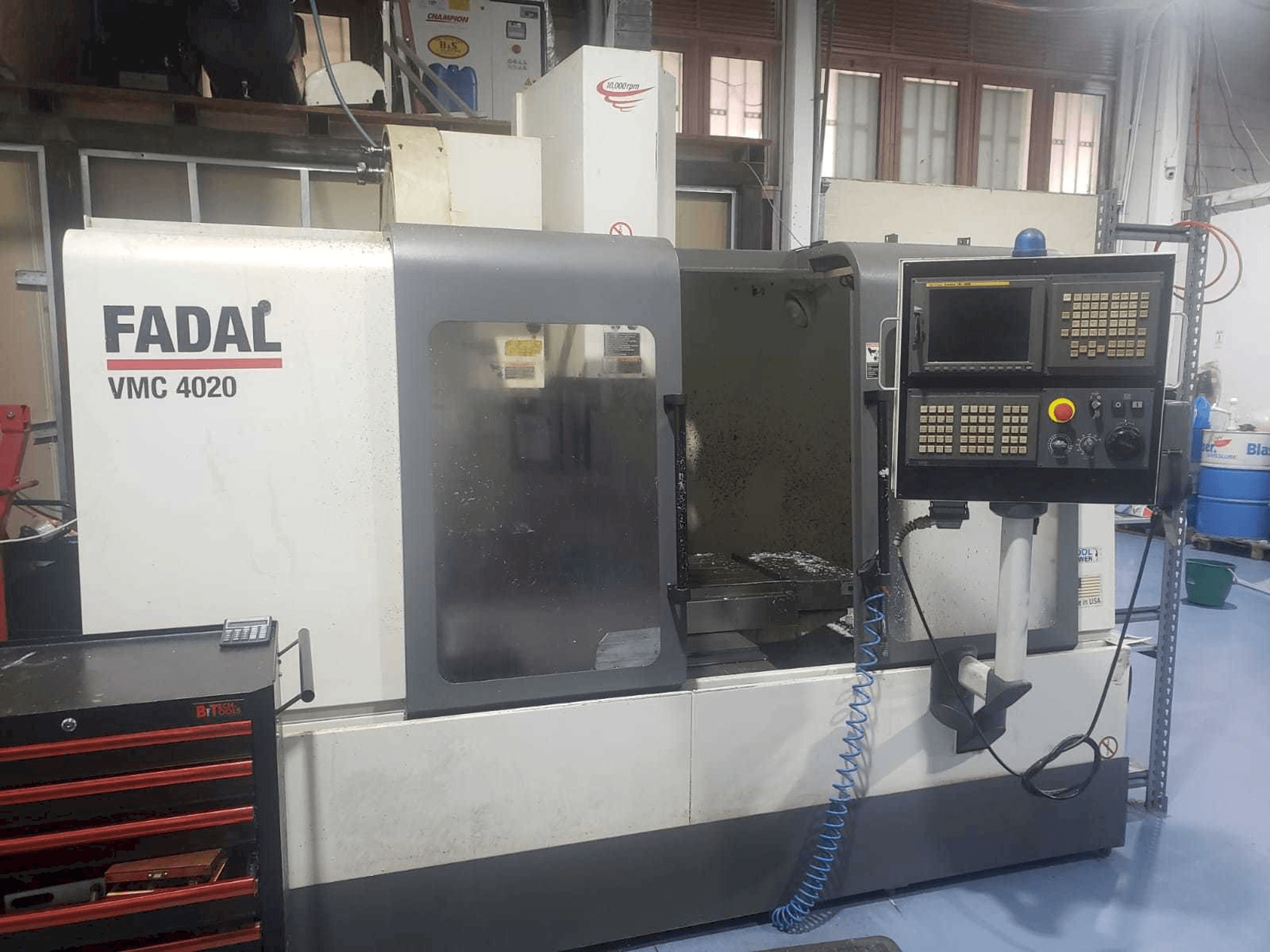 Vista Frontal da FADAL VMC 4020 HT máquina