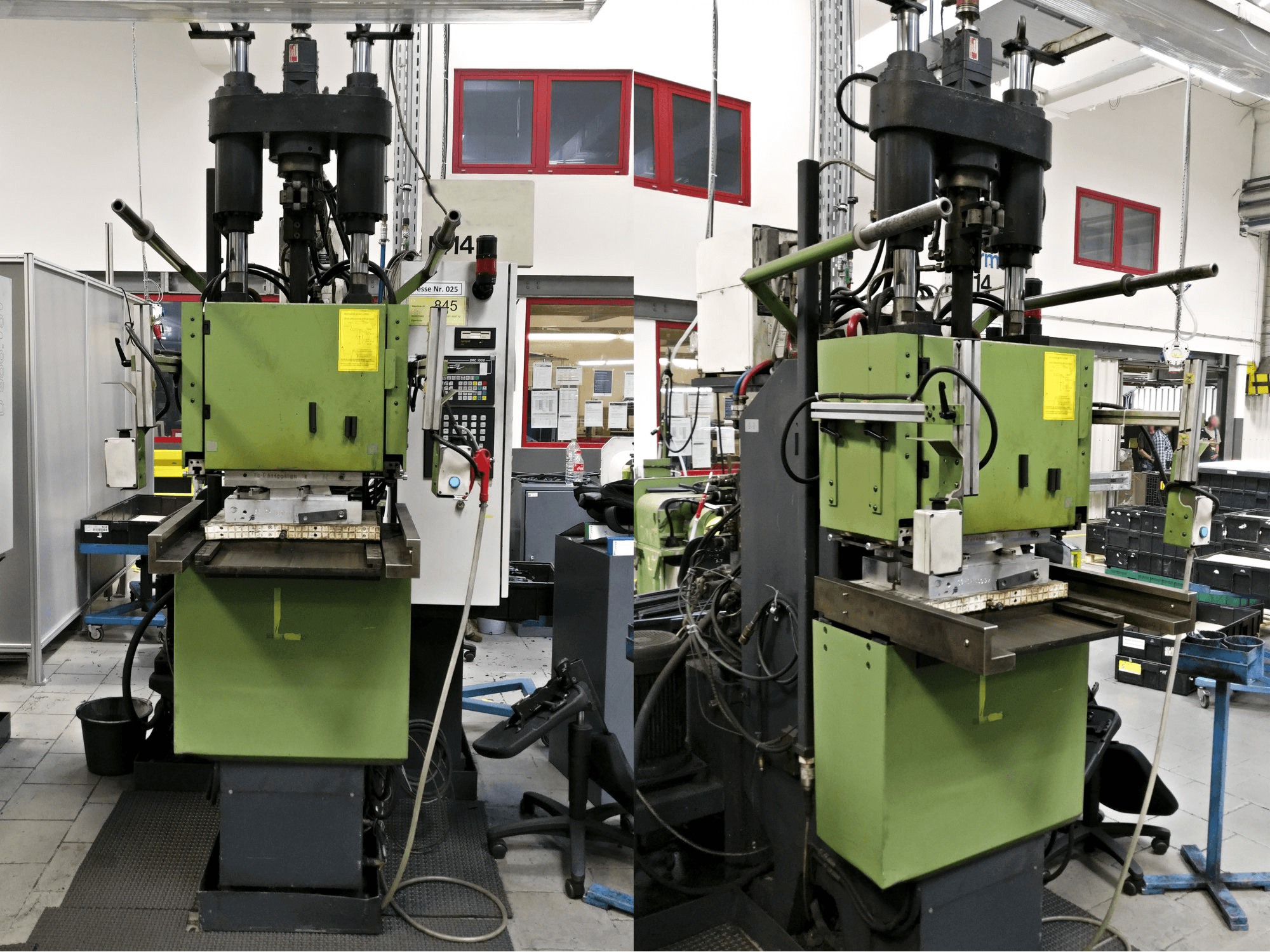 Vista Frontal da Kloeckner Desma 956.050 máquina