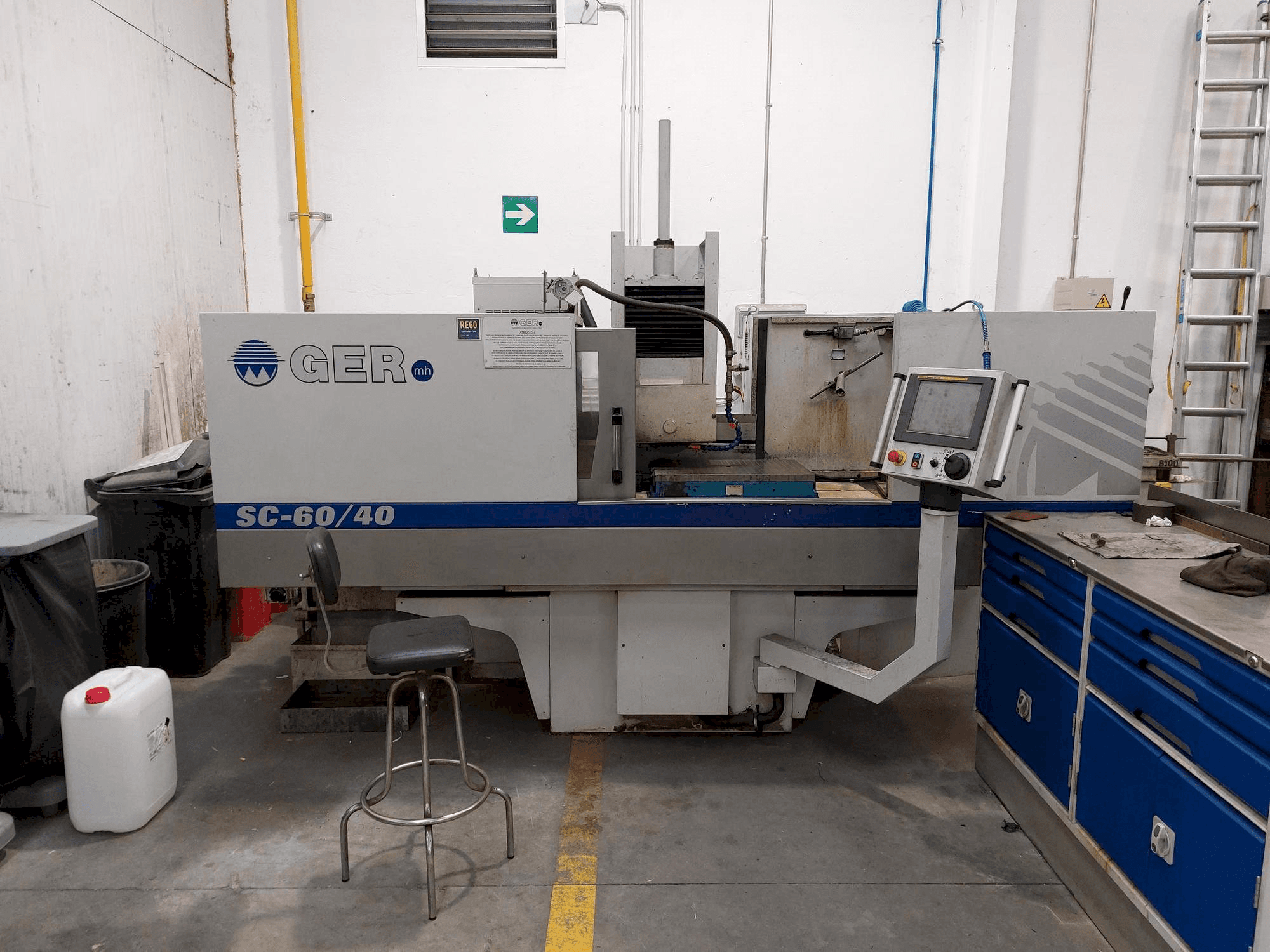 Vista Frontal da GER SC-60/40 máquina