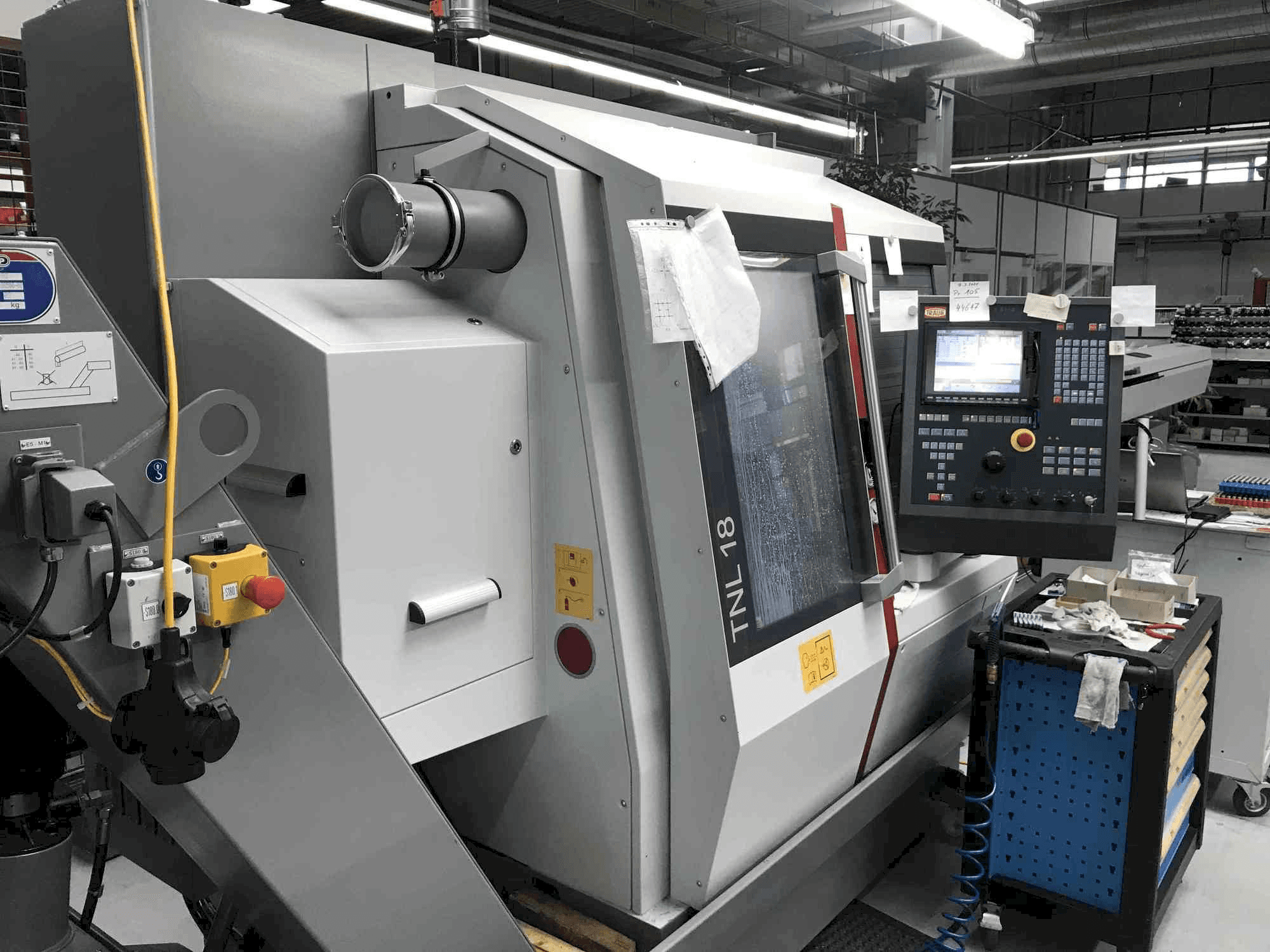 Vista Frontal da TRAUB TNL 18-9P máquina