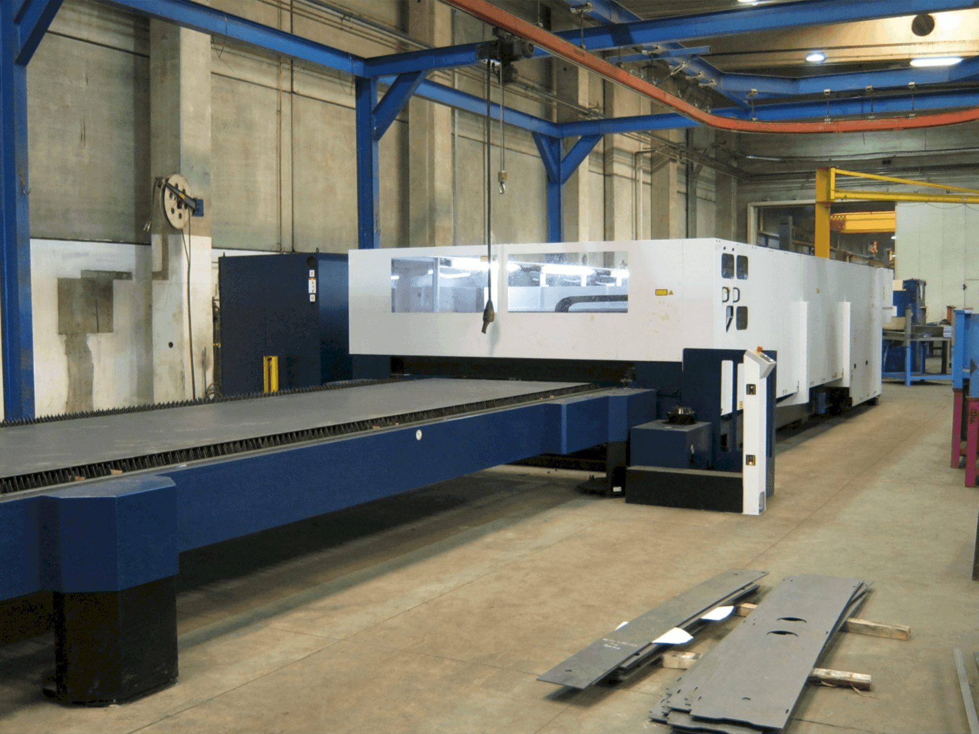 Vista Frontal da TRUMPF TruLaser 3060 máquina