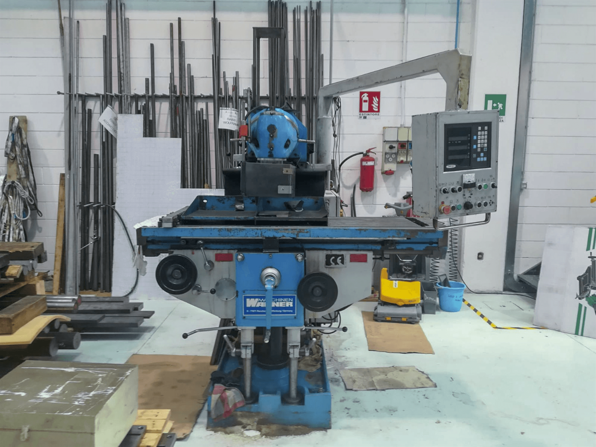 Vista Frontal da WAGNER FCQ 1635 máquina