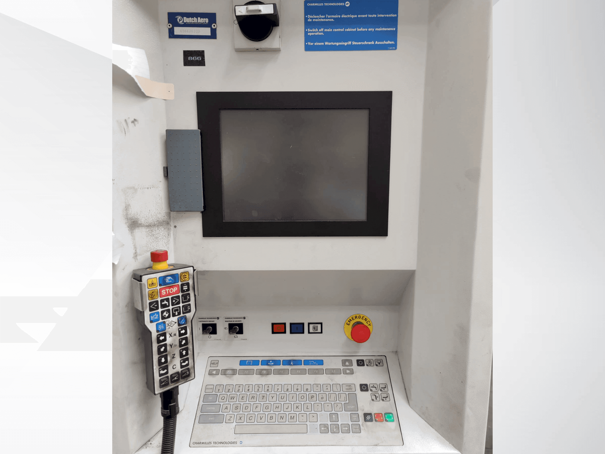 Unidade de controlo da CHARMILLES ROBOFORM 55P máquina