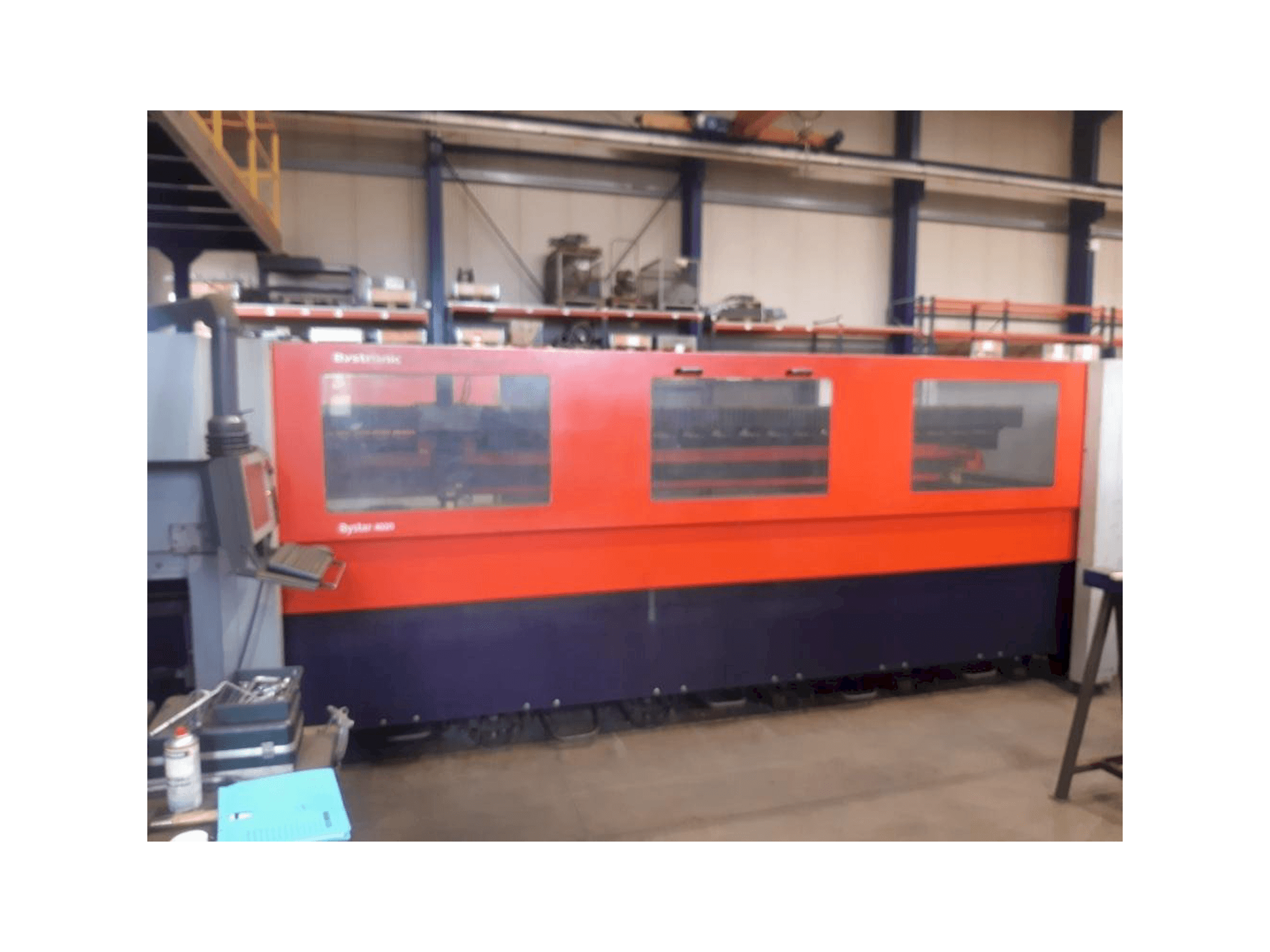 Vista Frontal da Bystronic Bystar 4020 máquina