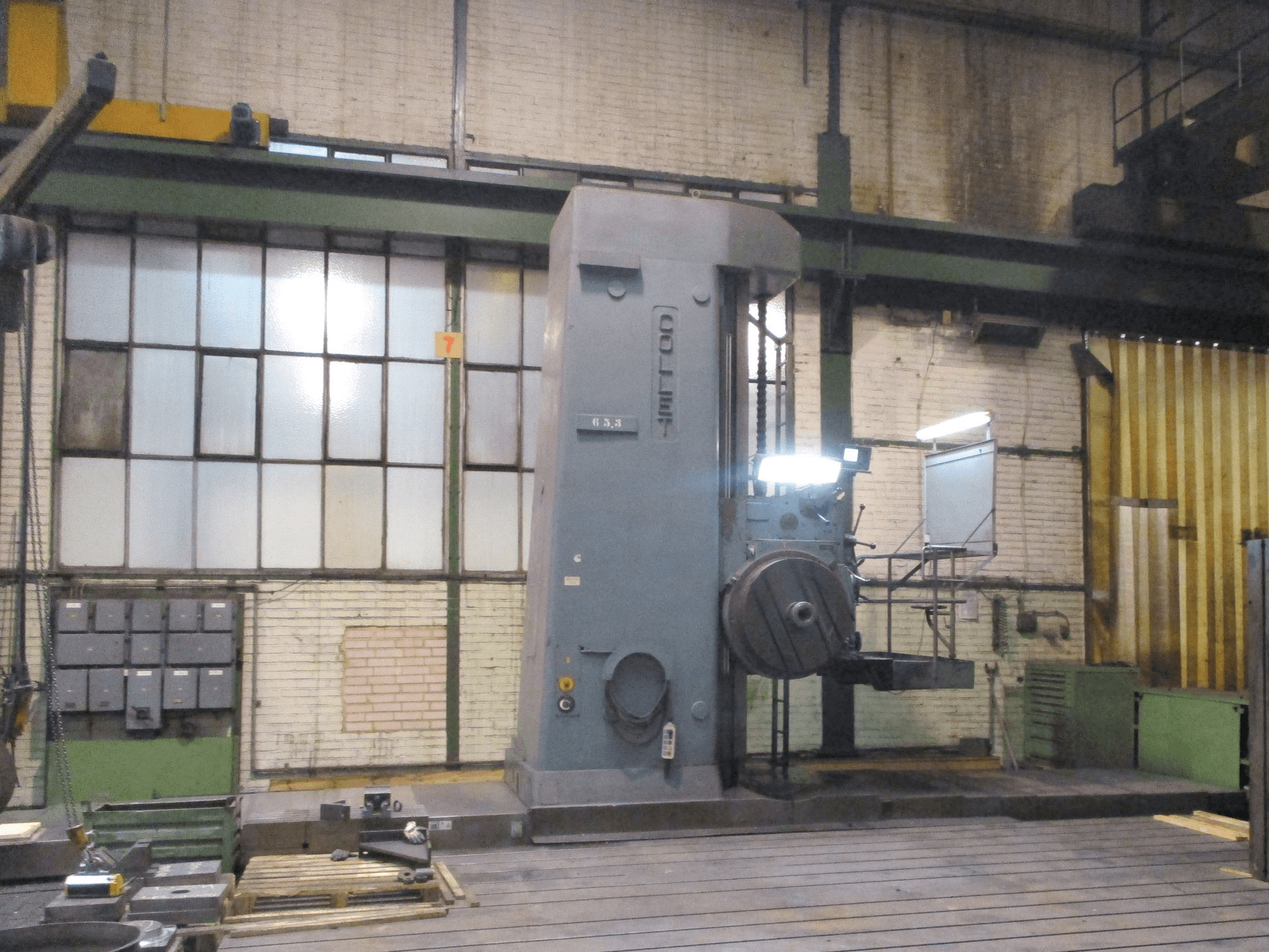 Vista Frontal da Collet & Engelhard BF 160/180 máquina