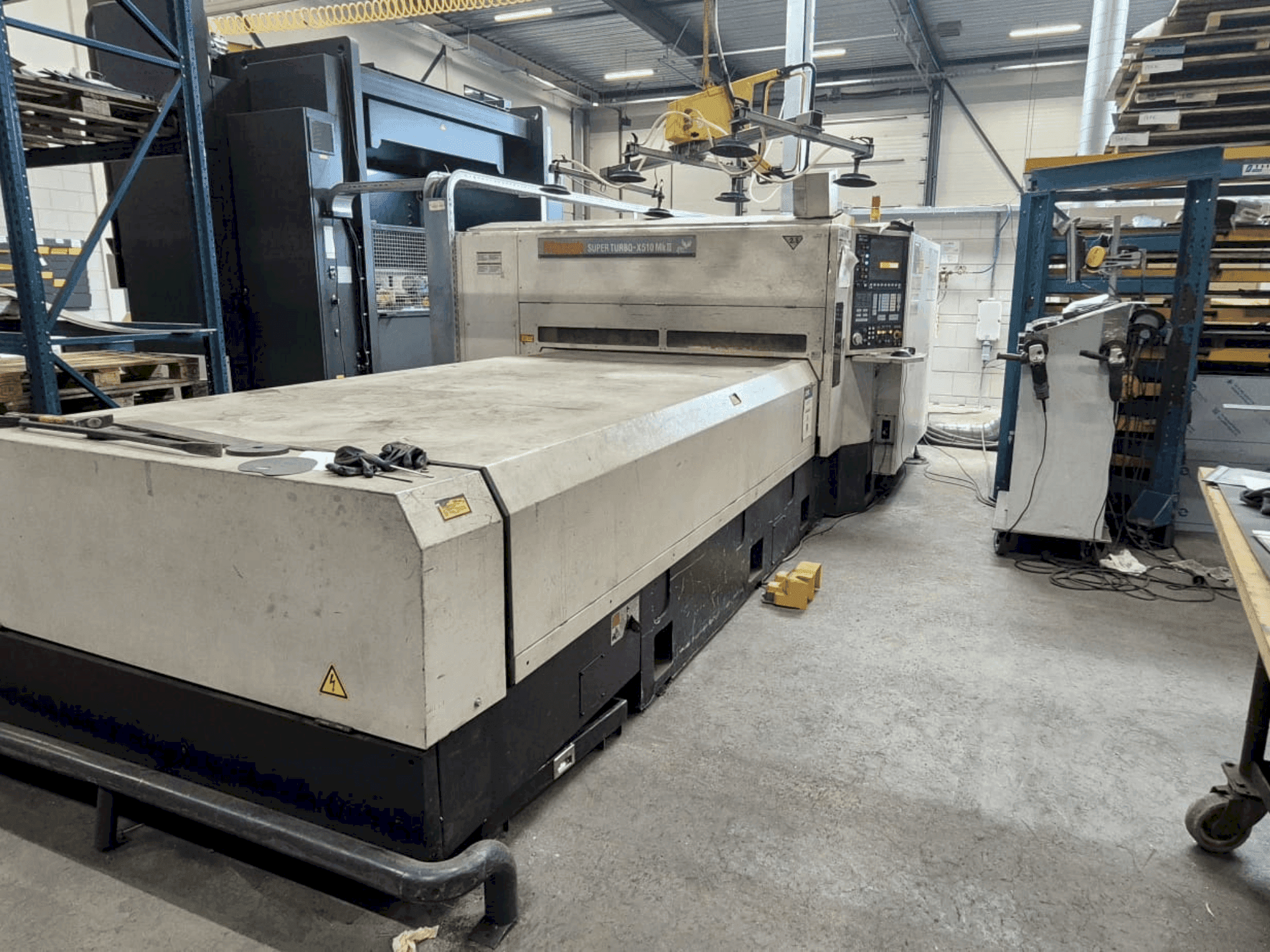 Vista Frontal da Mazak Super Turbo-X510 Mk II máquina