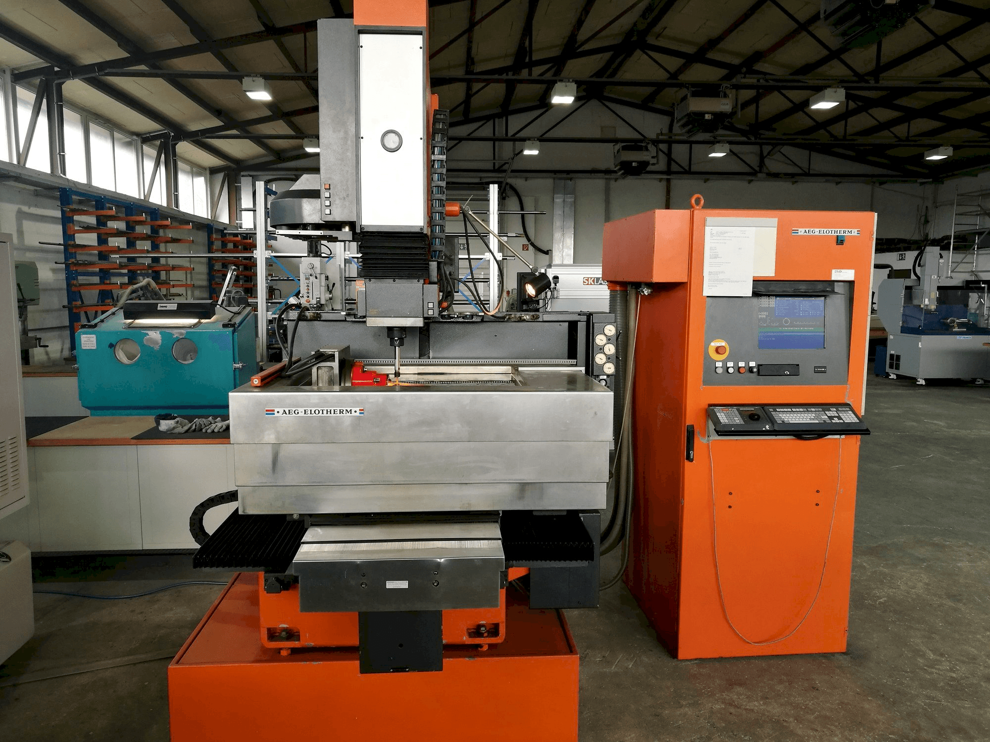 Vista Frontal da AEG-Elotherm Elbomat 222 BA máquina