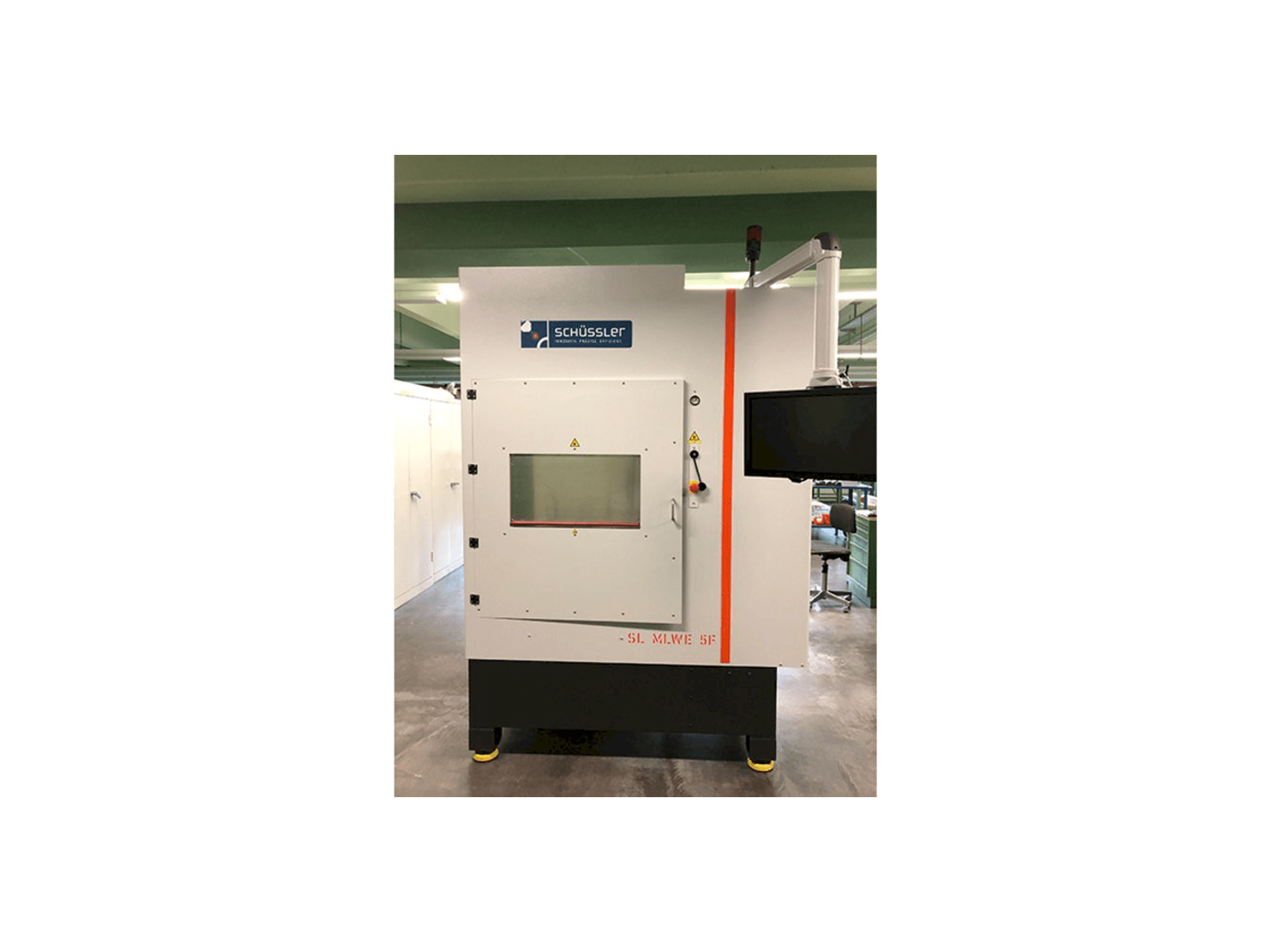 Vista Frontal da Schussler SL MLWE 5F máquina