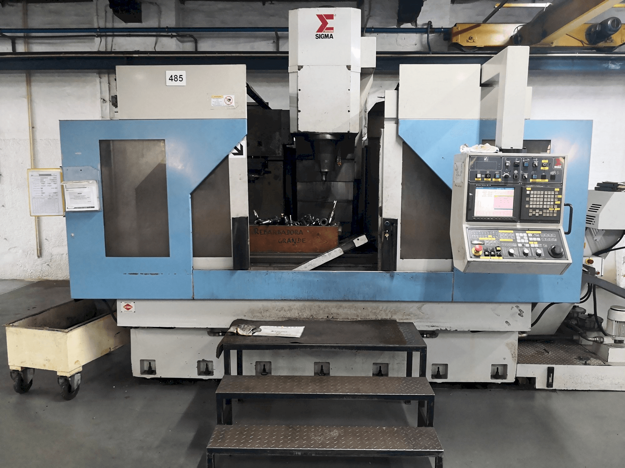 Vista Frontal da Sigma Zenit 6 máquina