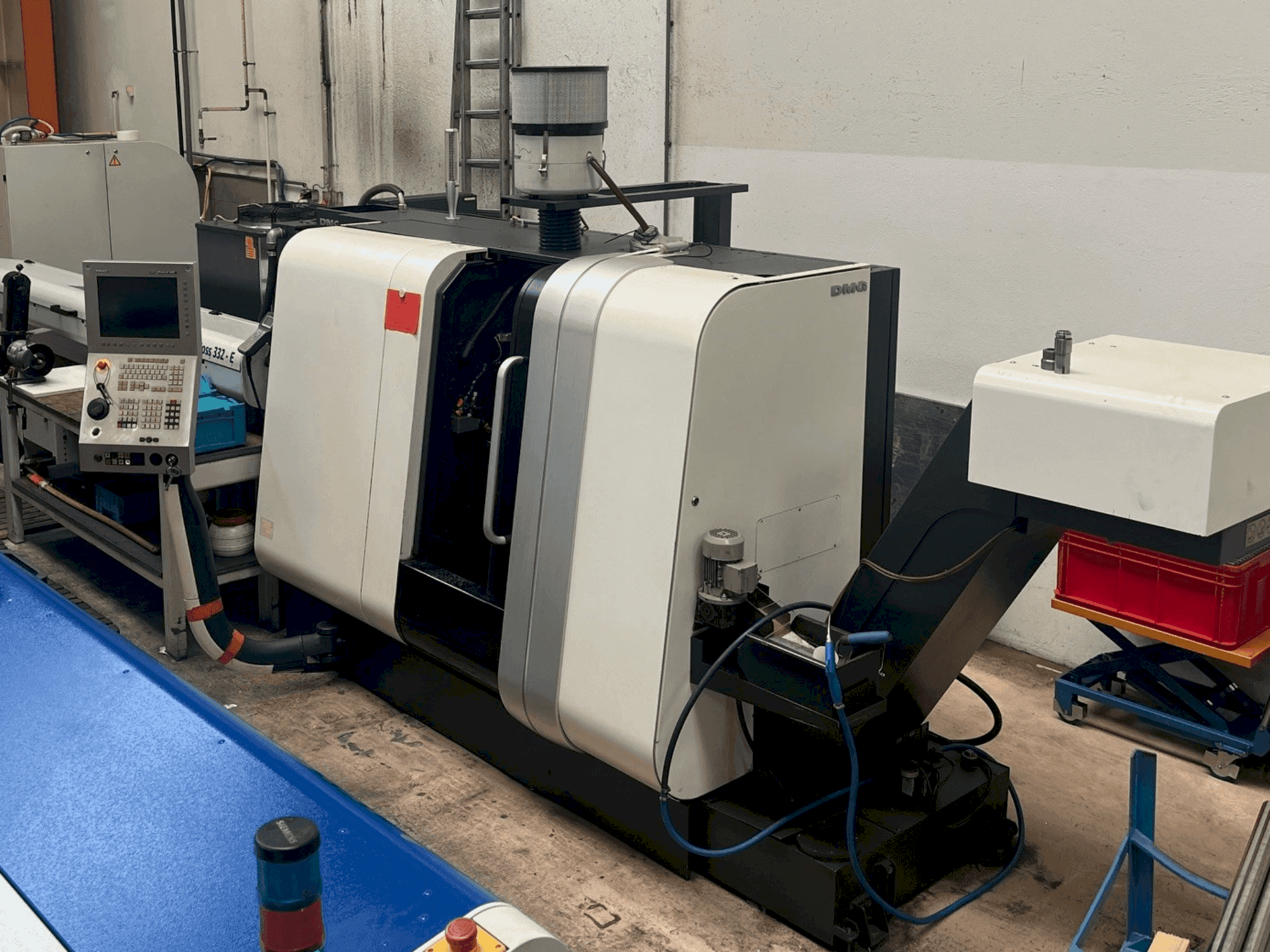 Vista Frontal da Gildemeister Sprint 20-8 máquina