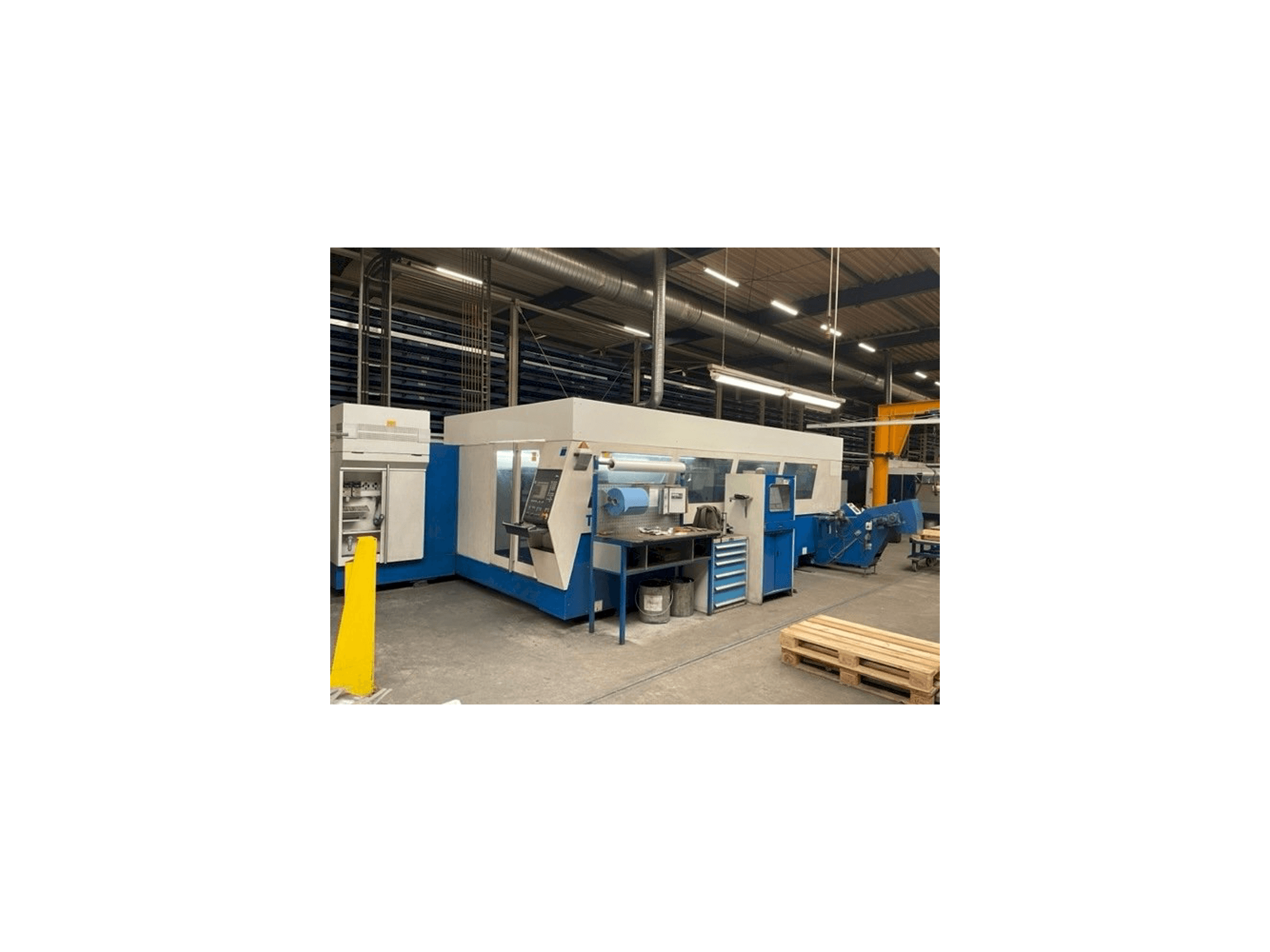 Vista Frontal da Trumpf TruLaser 5040 classic máquina