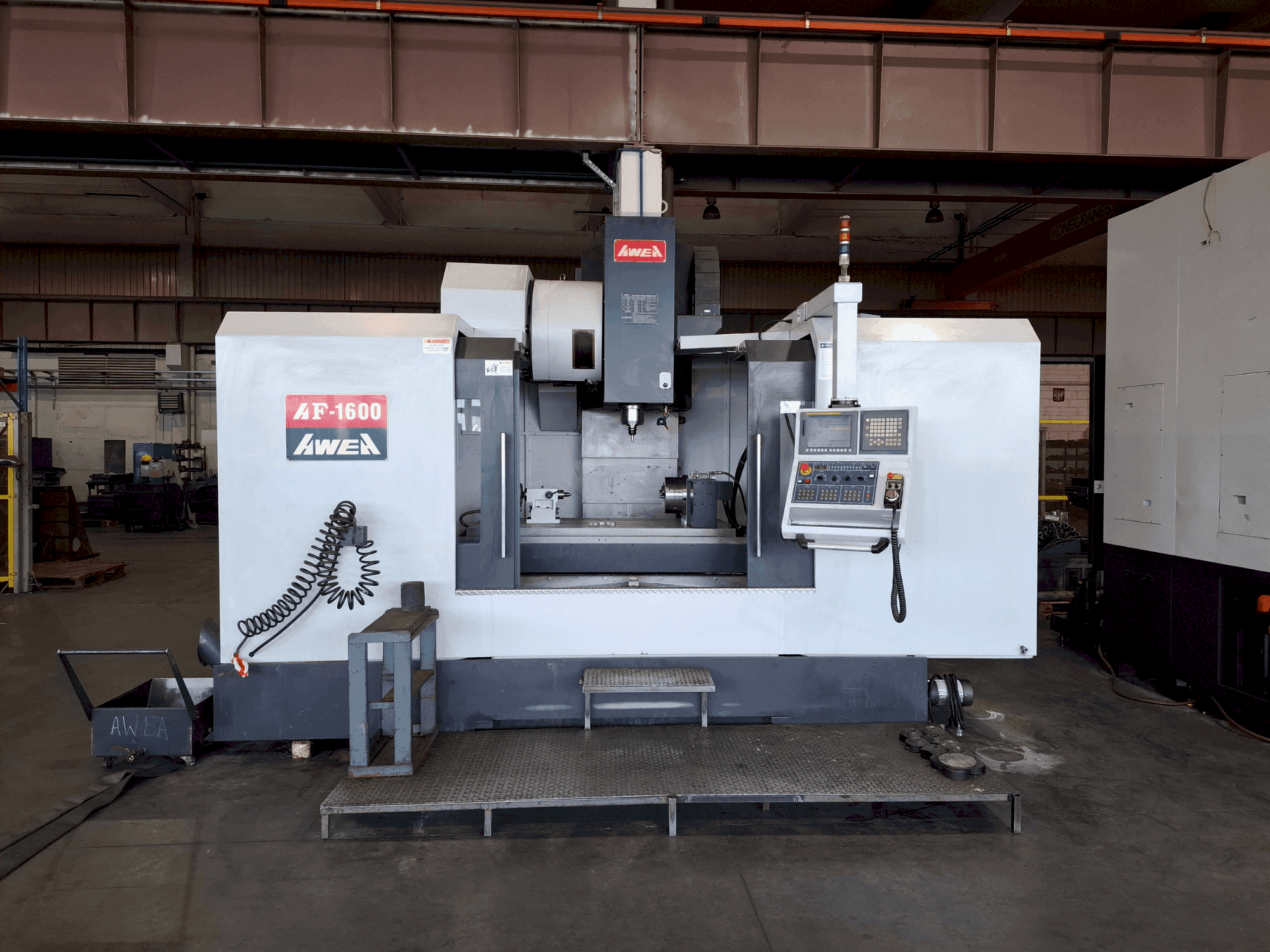 Vista Frontal da AWEA AF-1600 máquina