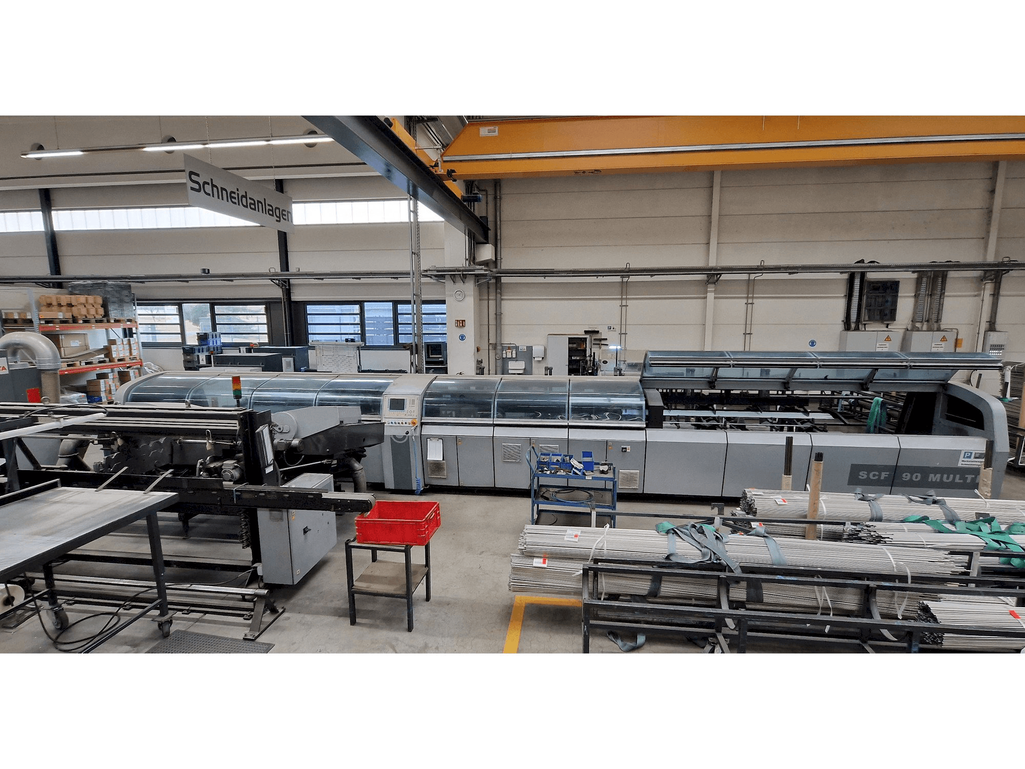 Vista Frontal da Bewo SFC90 máquina