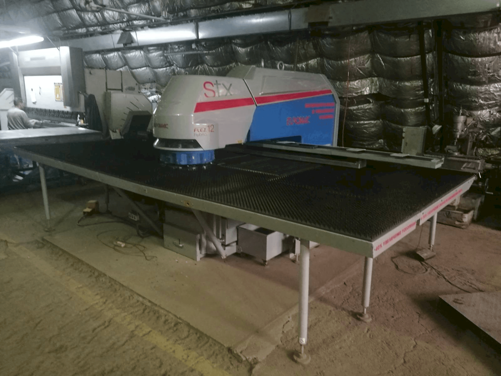 Vista Frontal da Euromac STX Flex 12 máquina