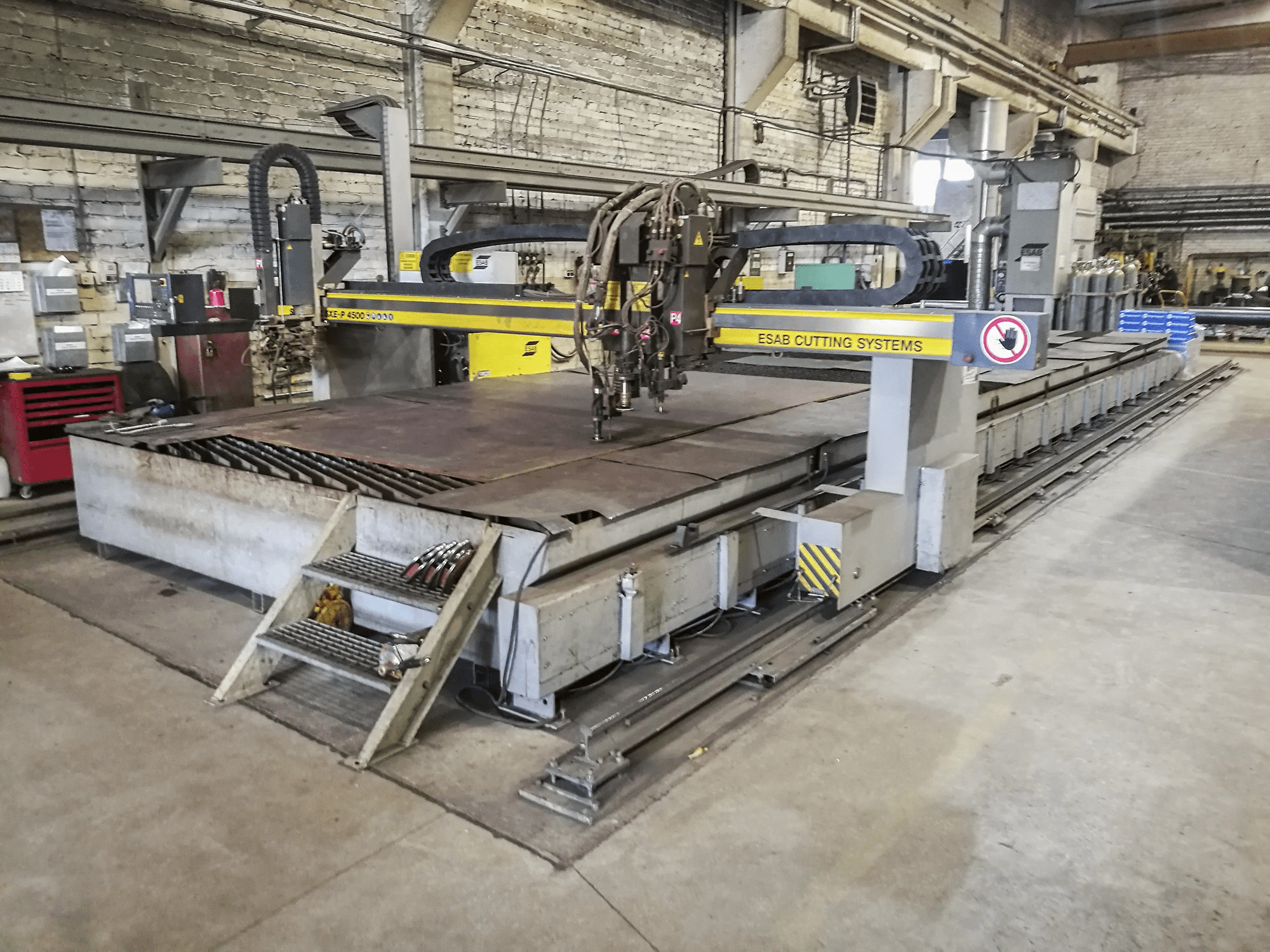 Vista Direita da ESAB SXE-P2 4500 máquina