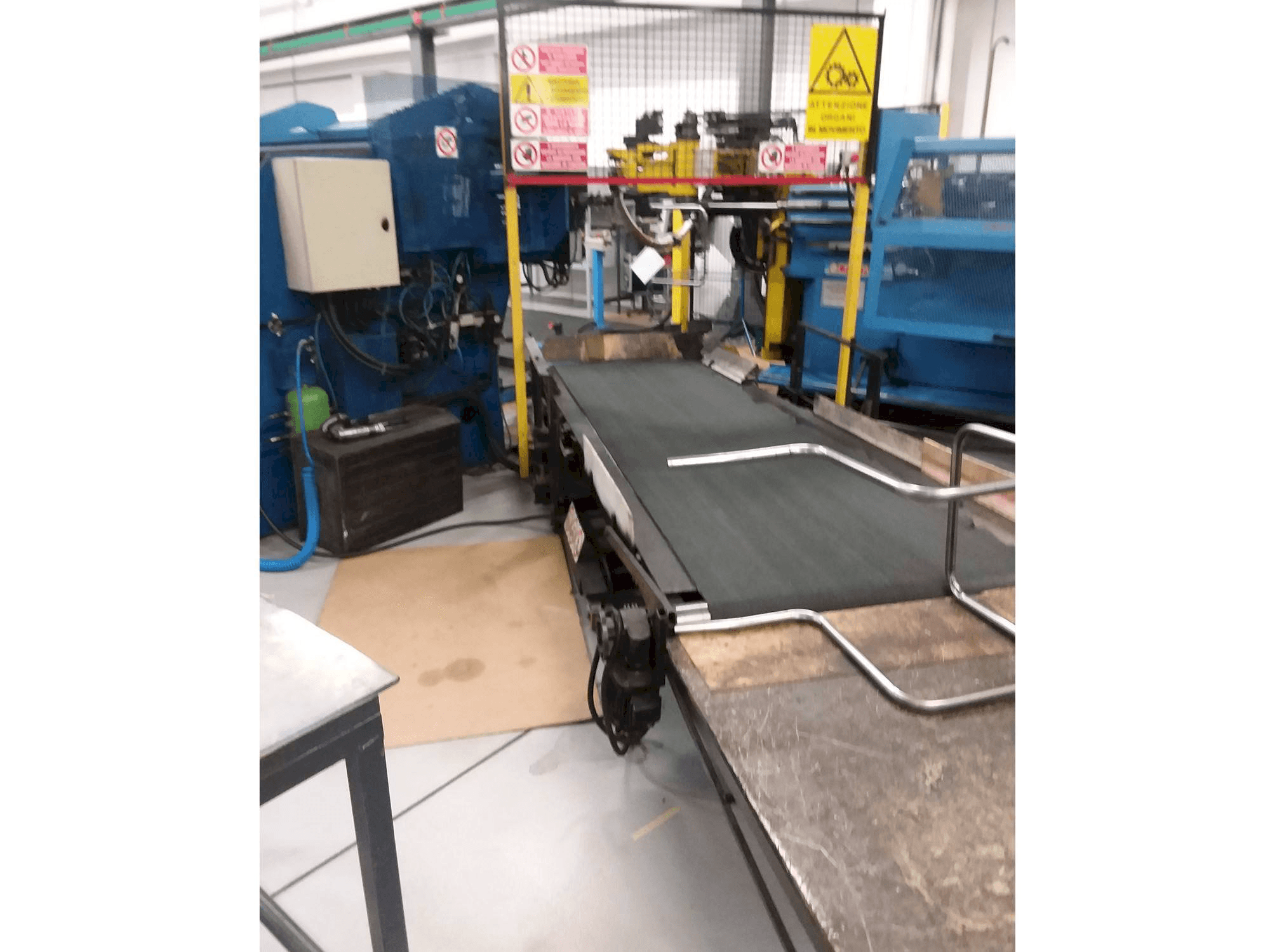 Vista Frontal da Crippa 532 máquina