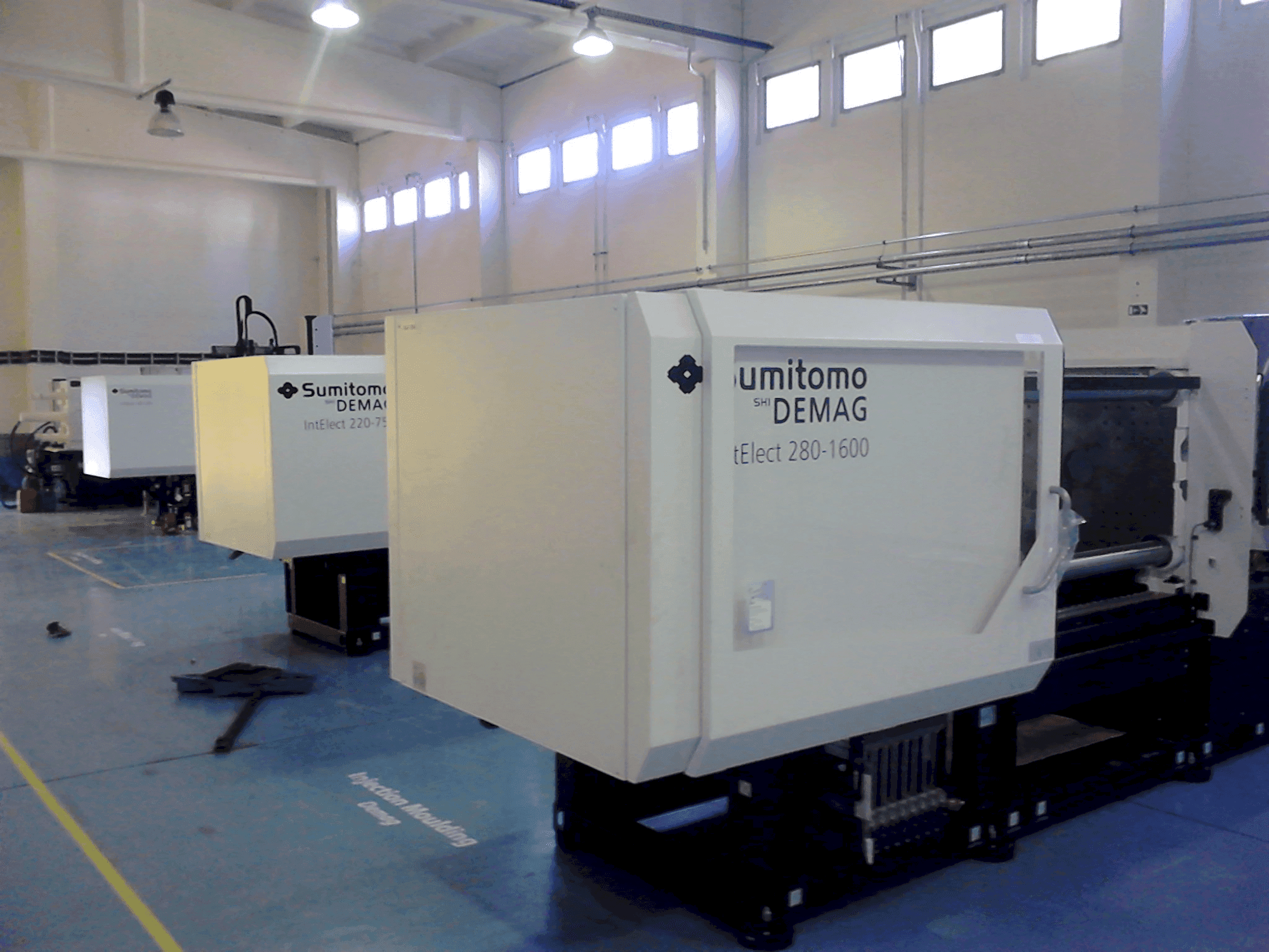 Vista Frontal da SUMITOMO SHI DEMAG Intelect 280/685-1600 máquina