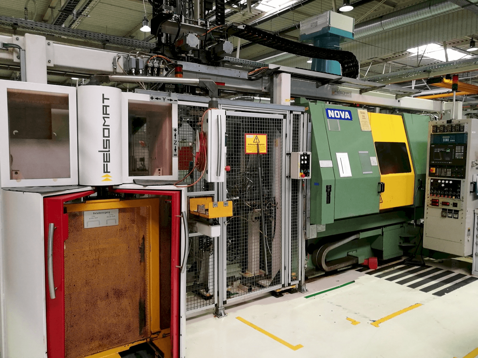 Vista Frontal da NOVA M12-T4N máquina