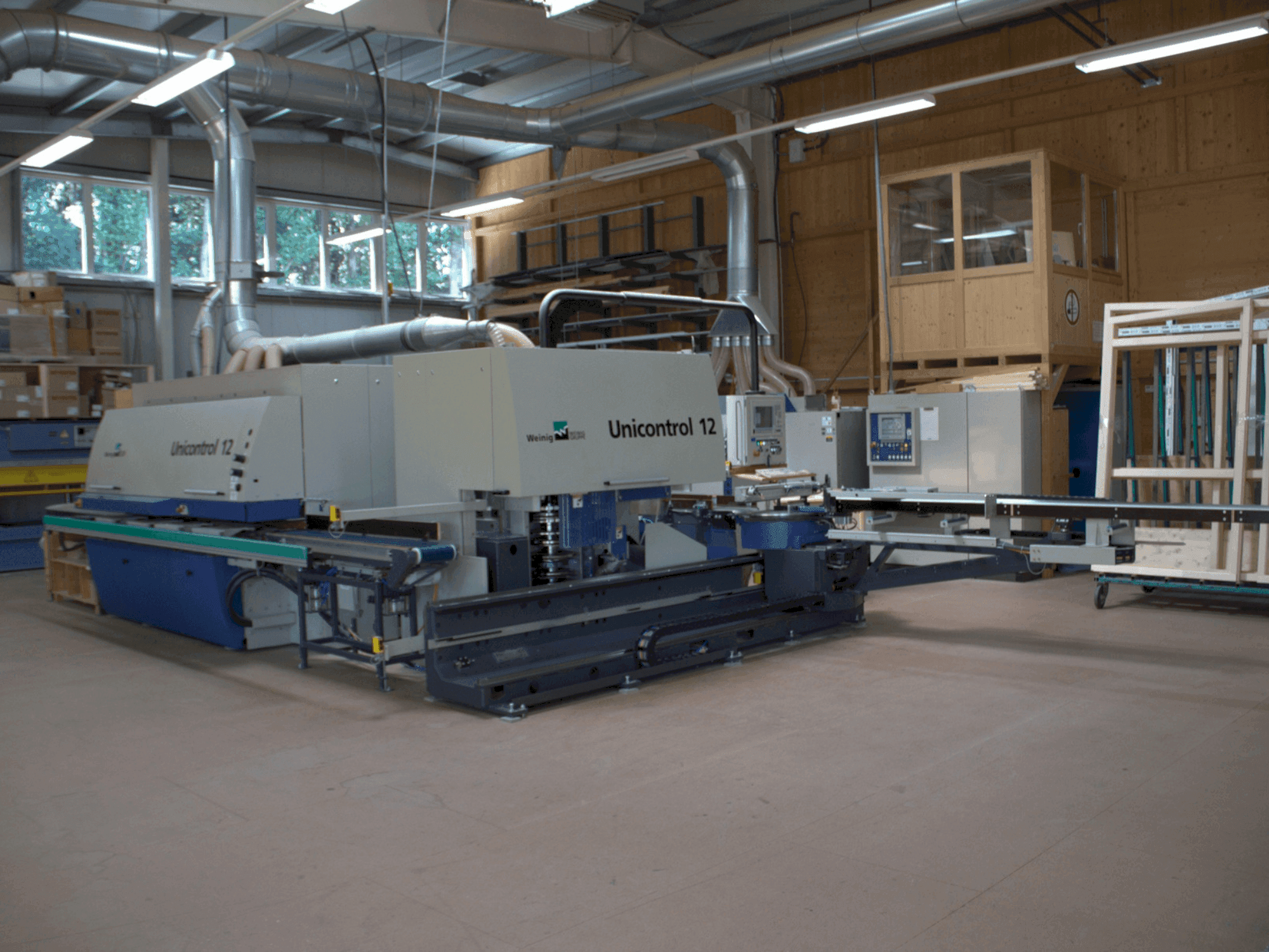 Vista Frontal da WEINIG / DIMTER UNICONTROL 12 máquina