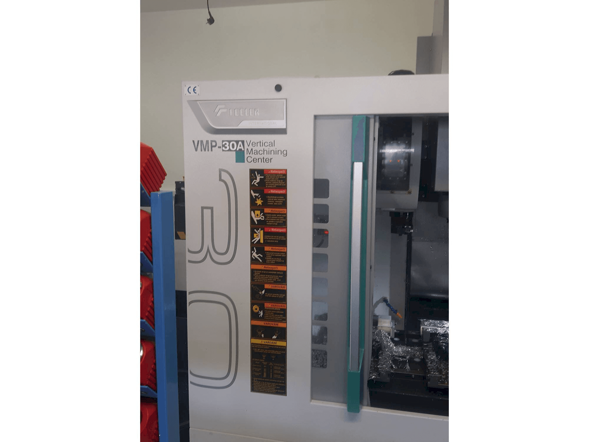 Vista Frontal da Feeler VMP 30 máquina