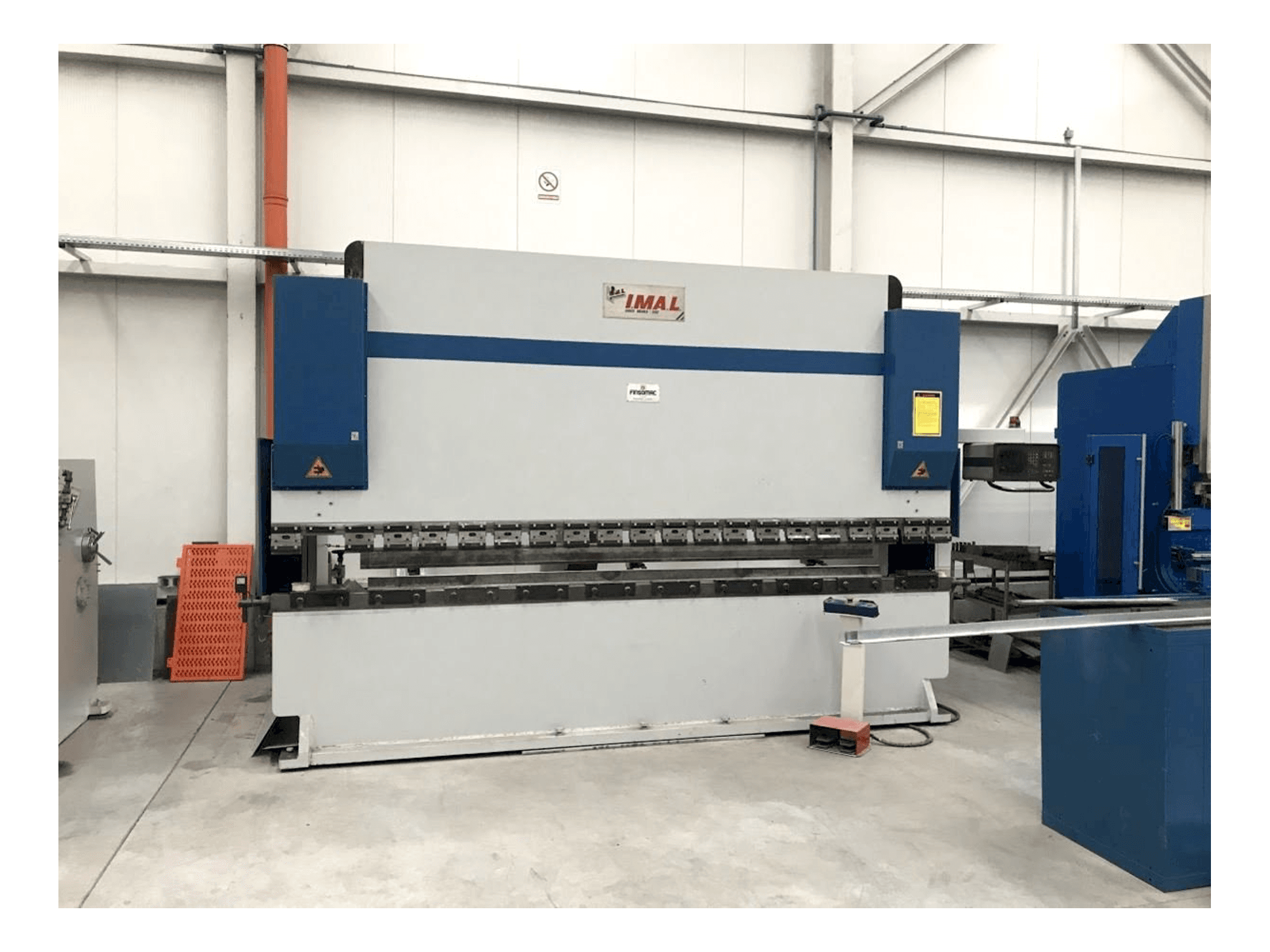 Vista Frontal da I.MA.L. E3A máquina