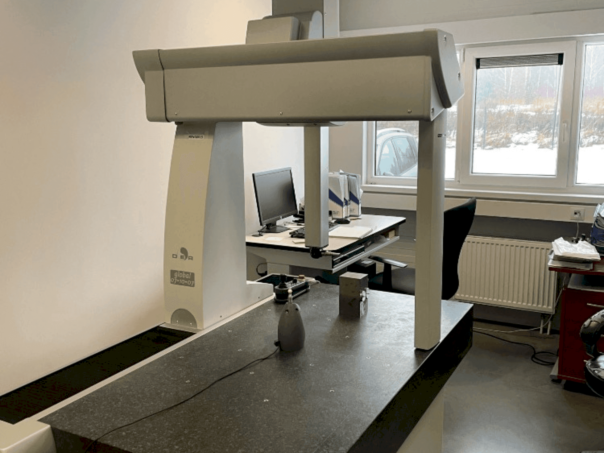 Vista Frontal da Hexagon Global 07.10.07 máquina