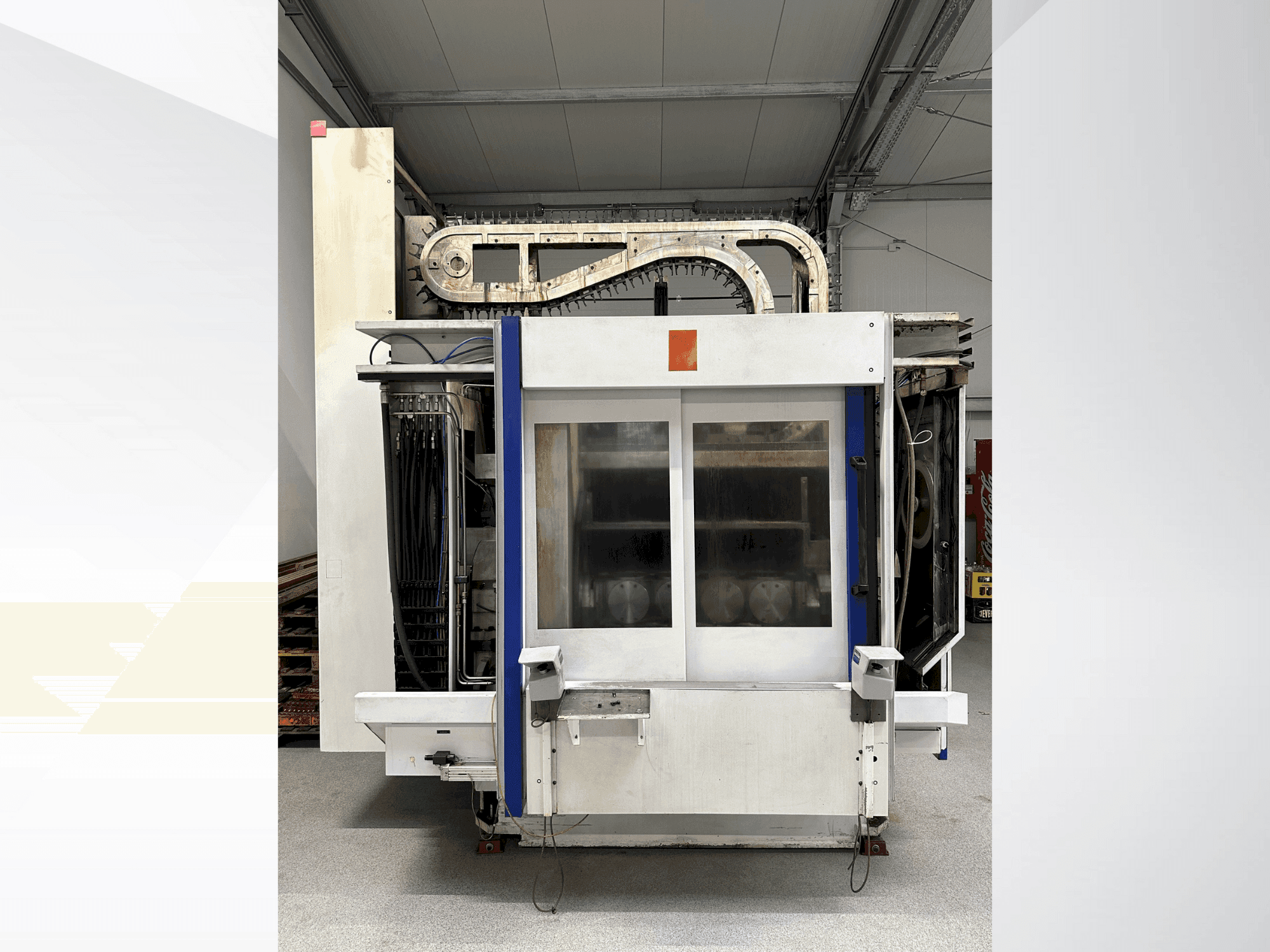 Vista Frontal da SW BA 400-4 máquina