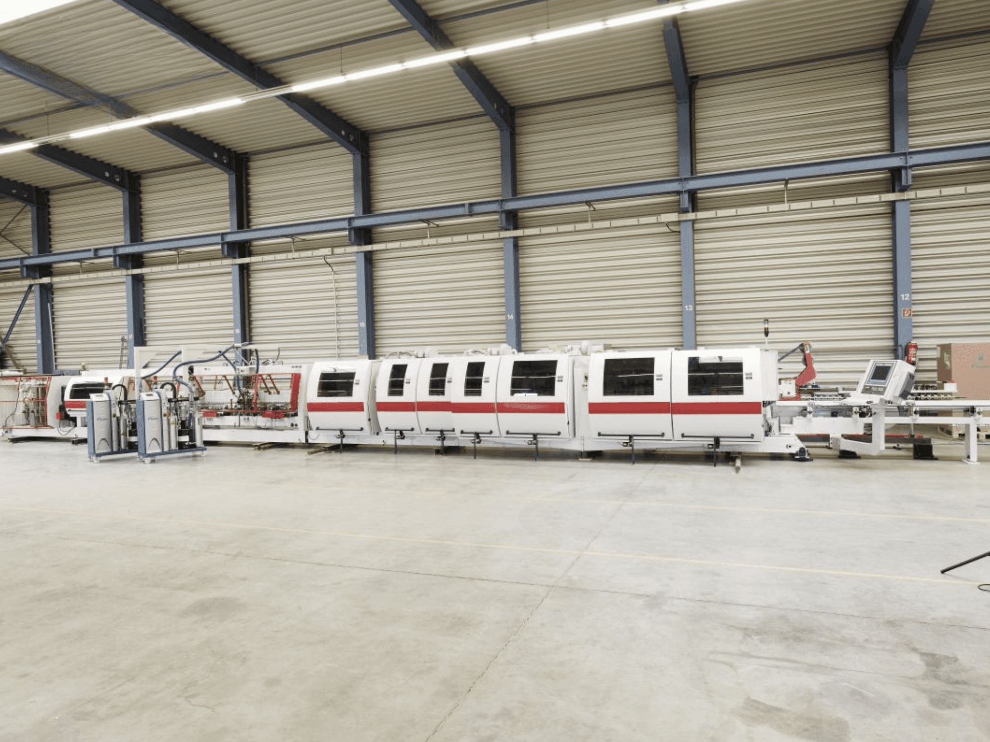 Vista Frontal da WEHRMANN Combima /K/I/R80/1260/V máquina