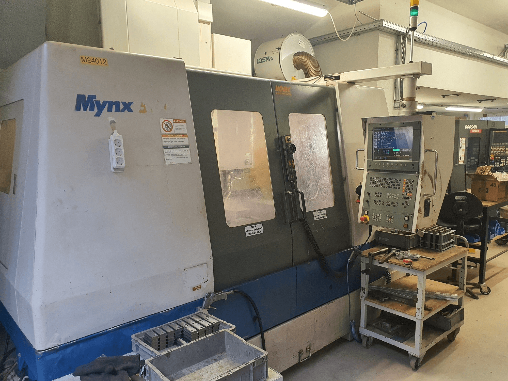 Vista Frontal da DAEWOO Mynx 50 máquina